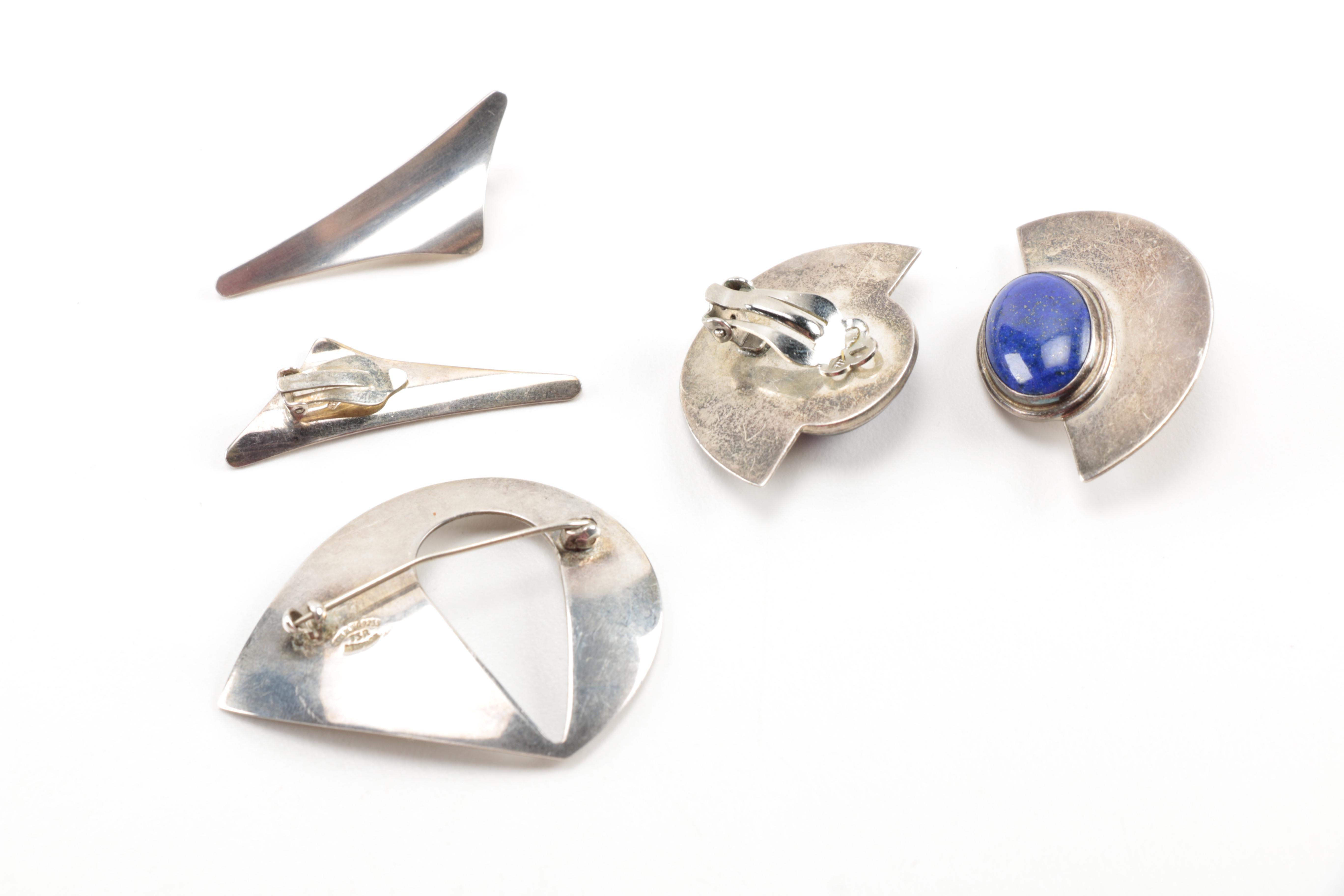 Assortment of Sterling Silver Jewelry