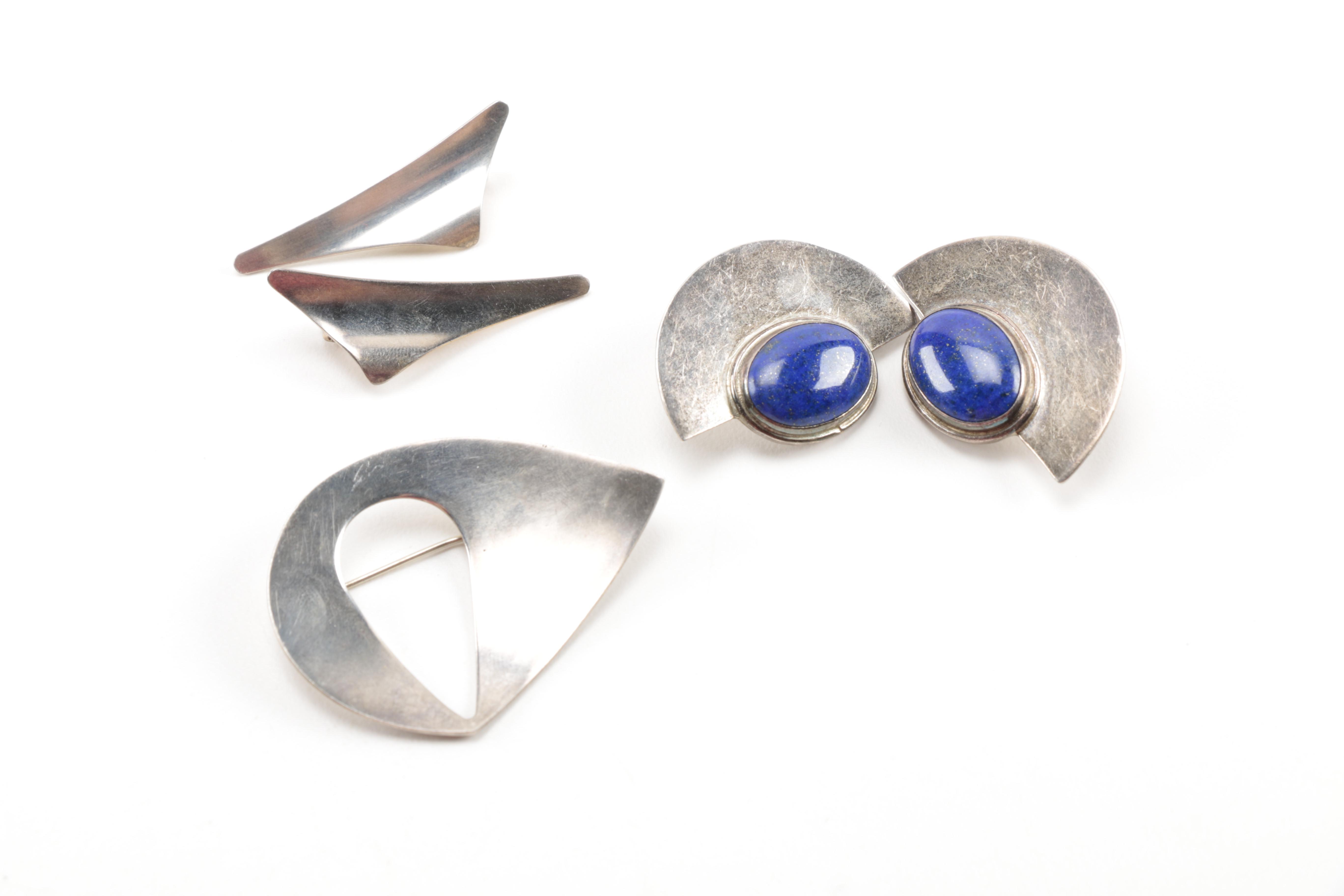 Assortment of Sterling Silver Jewelry