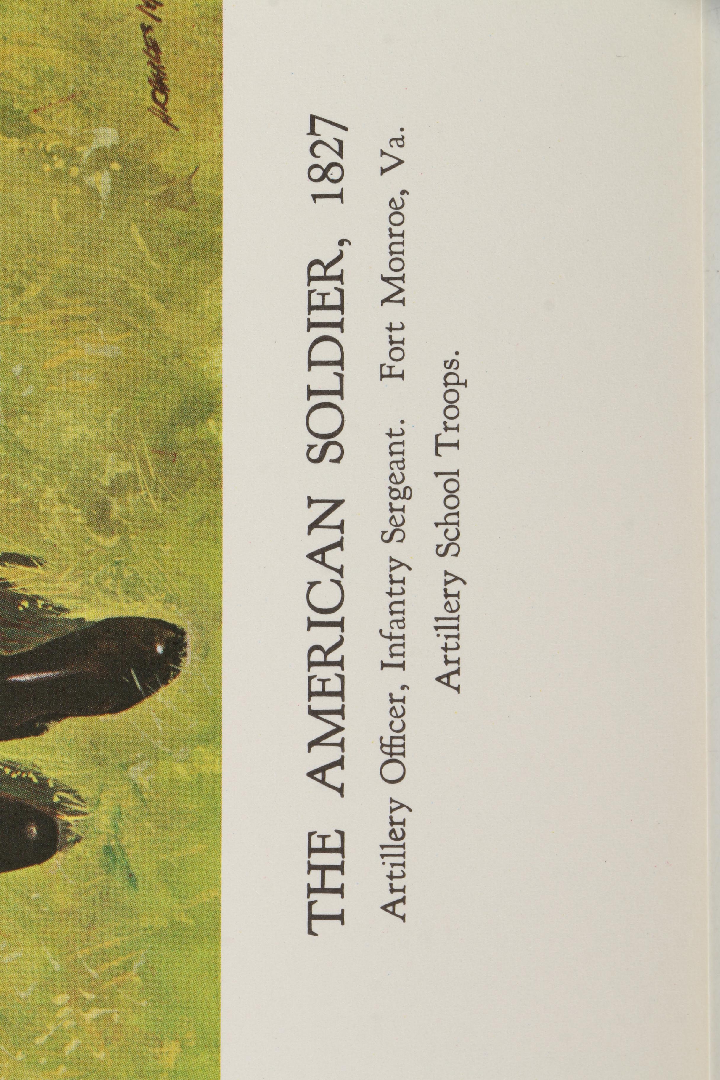 Collection of Vintage Prints From "The American Soldier" Series Issued by the U.S. Army