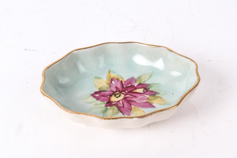 Collection of Assorted Vintage Porcelain Serveware including Noritake and T. Limoge