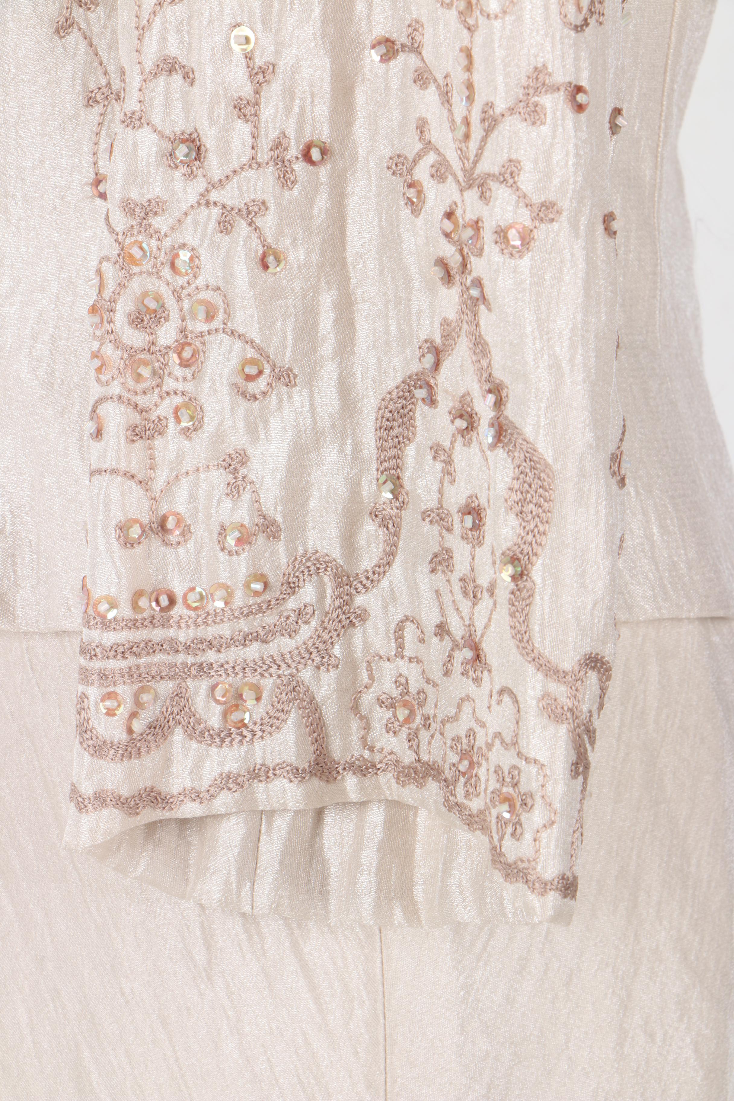 KM Collections by Milla Bell Formal Dress and Matching Shrug