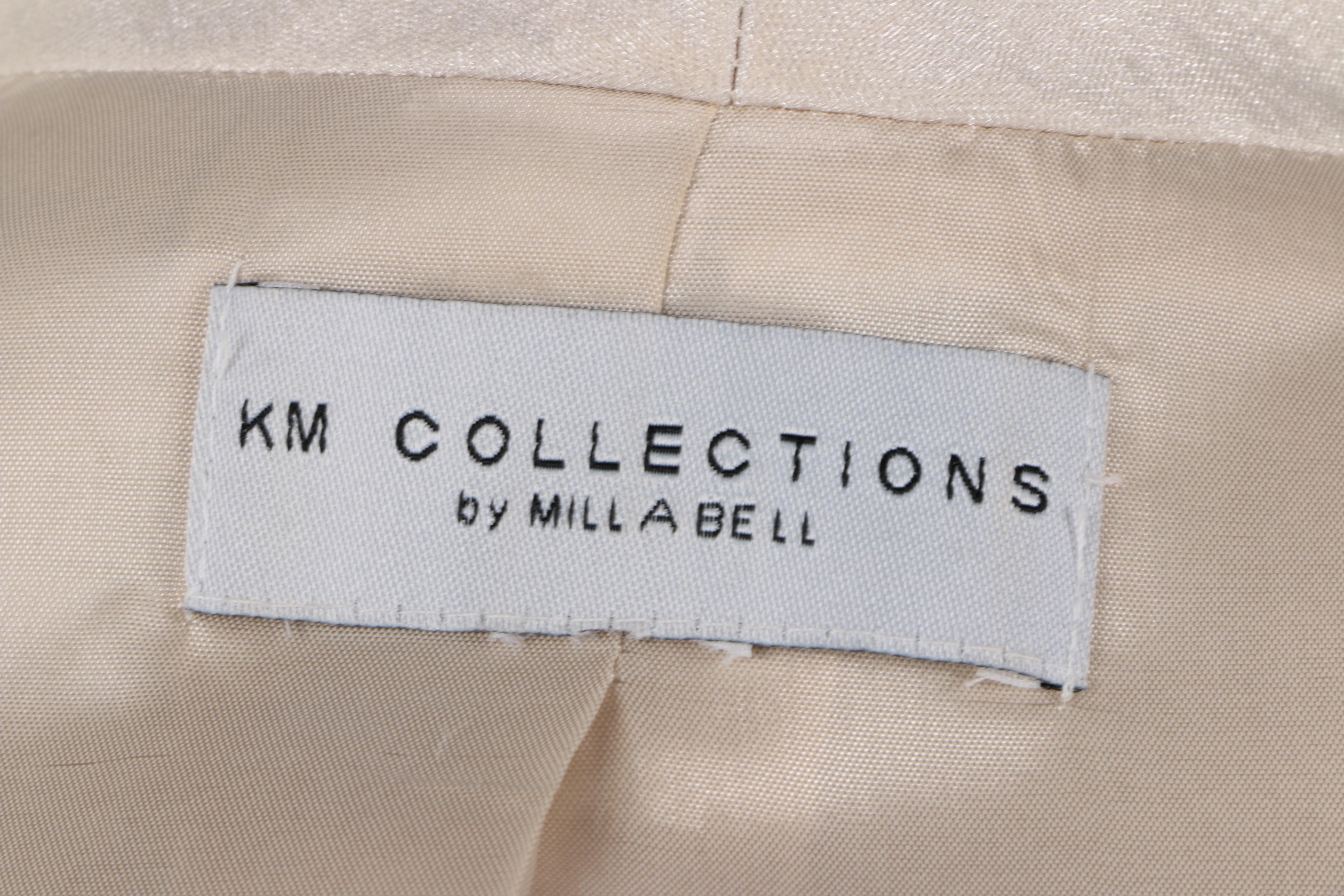 KM Collections by Milla Bell Formal Dress and Matching Shrug