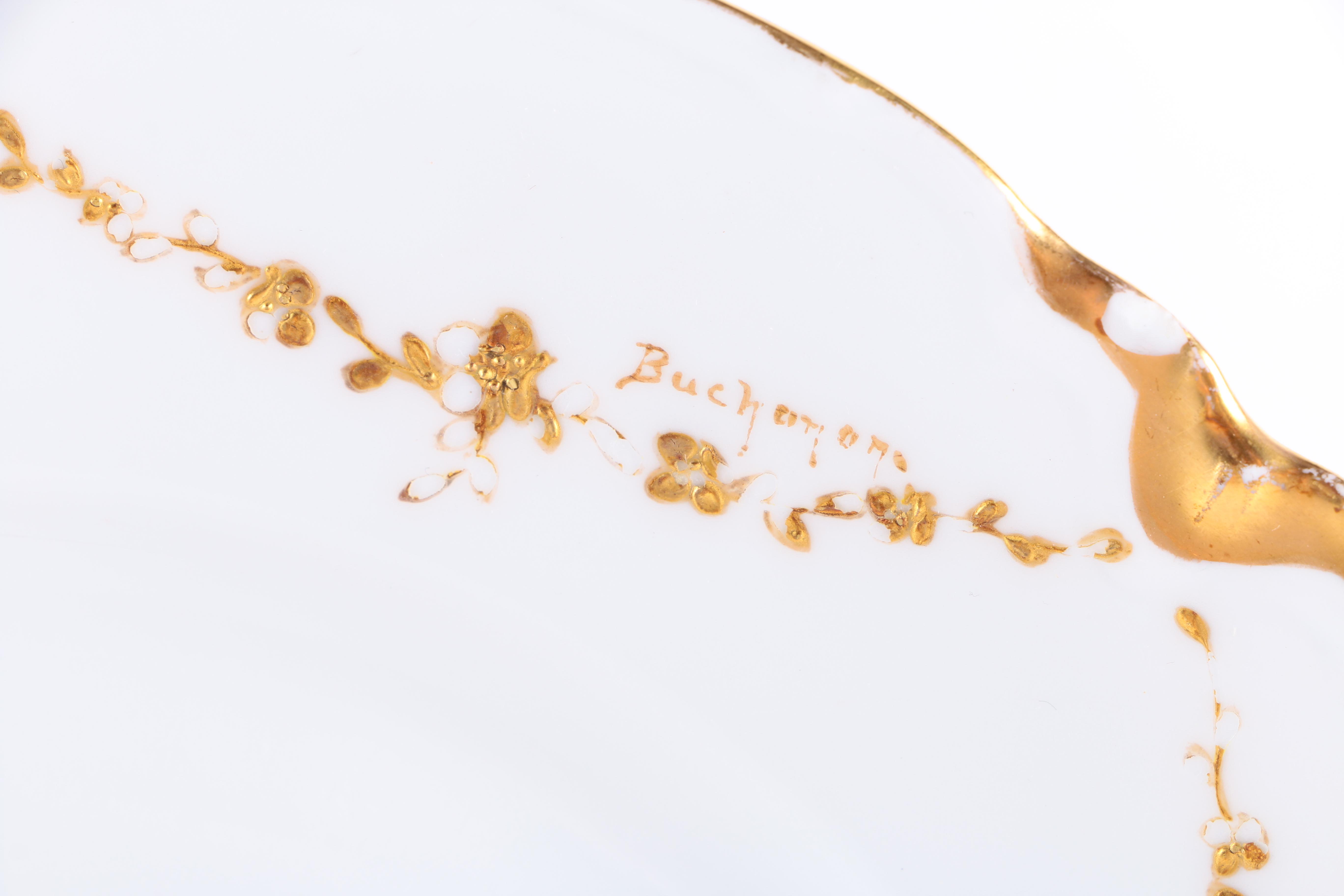 Haviland & Co. Gold Tone Porcelain Dinnerware