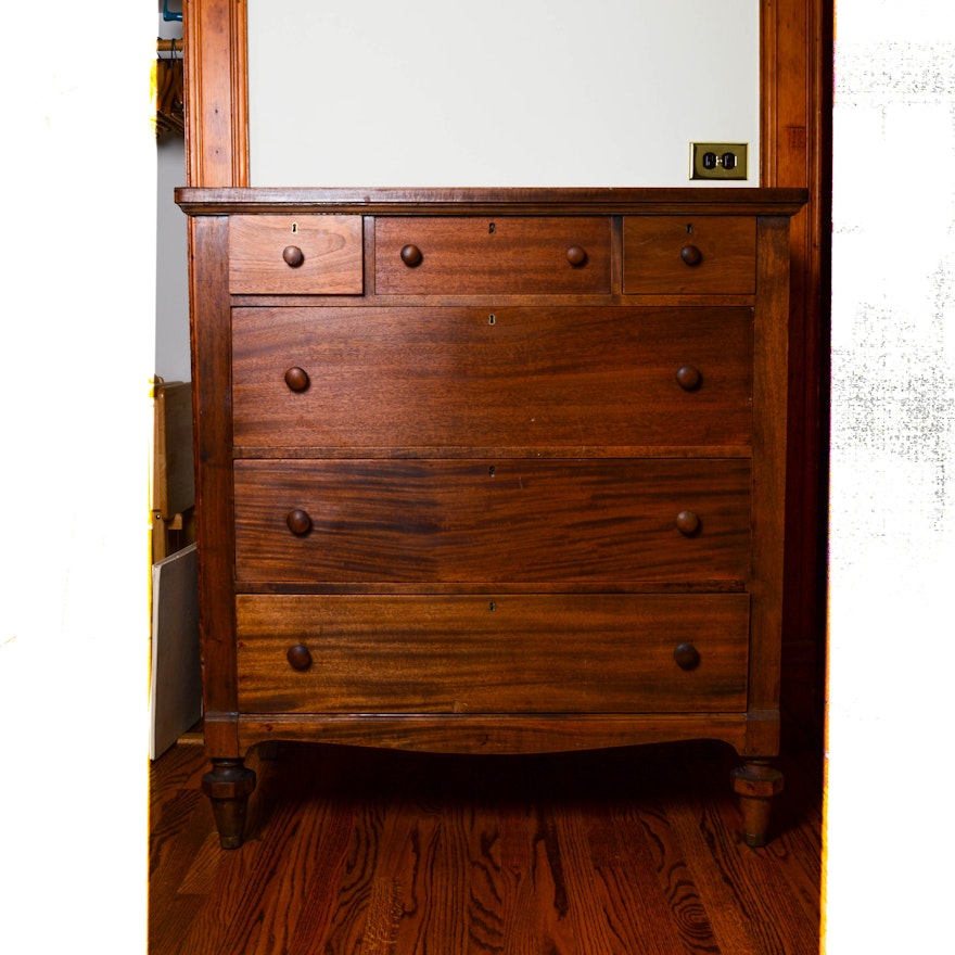 Early 20th C. Mahogany Chest of Drawers