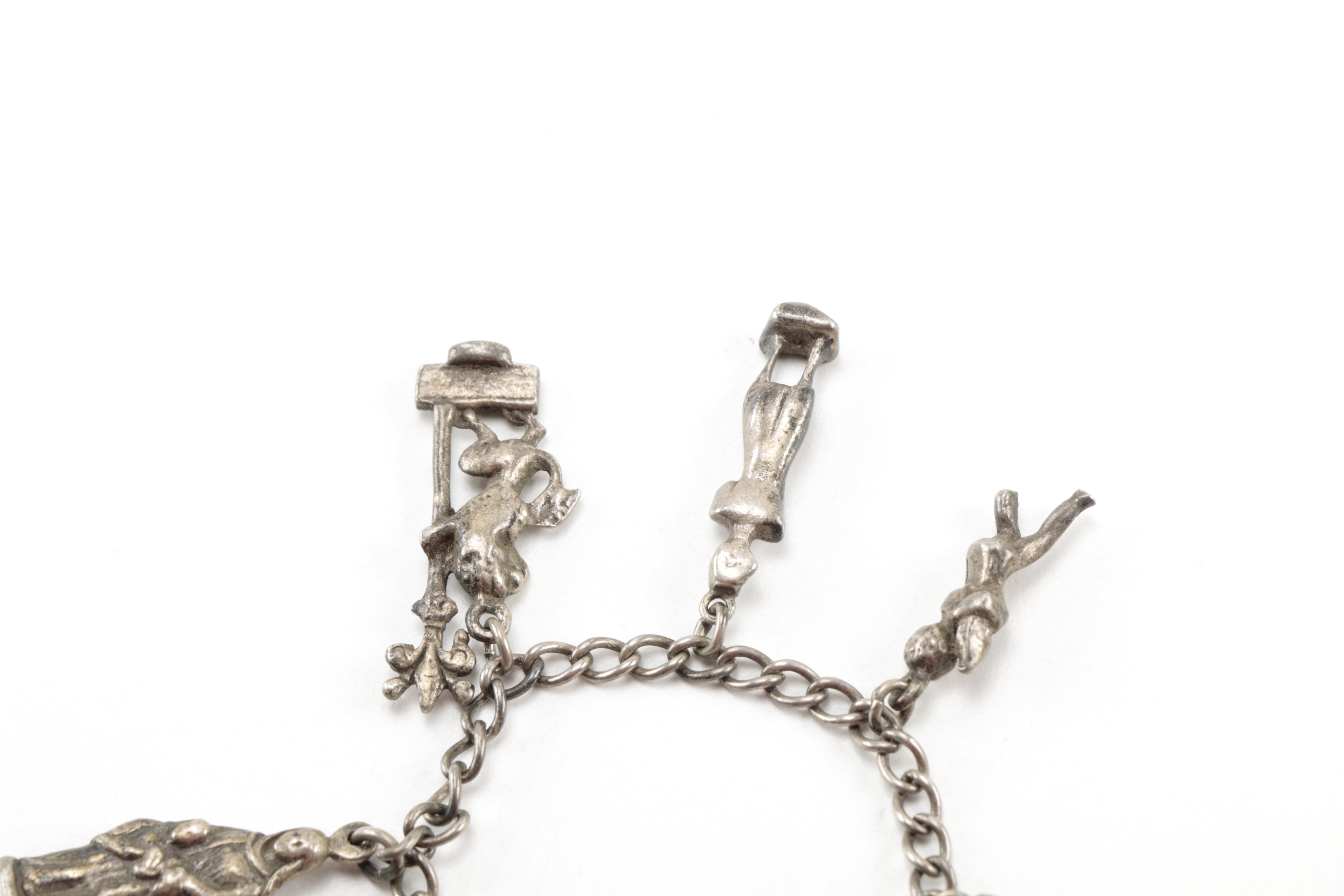Sterling Charm Bracelets and Loose Charms