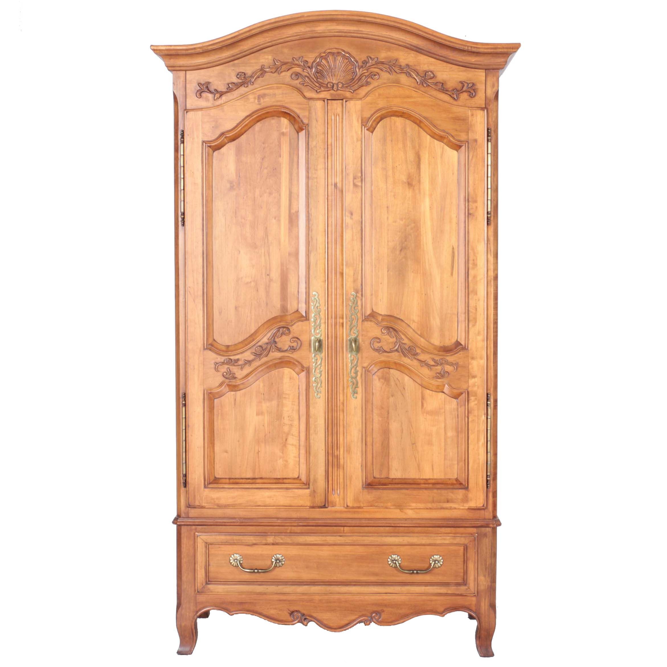 French Provincial Style Maple Armoire from Ethan Allen "Legacy"