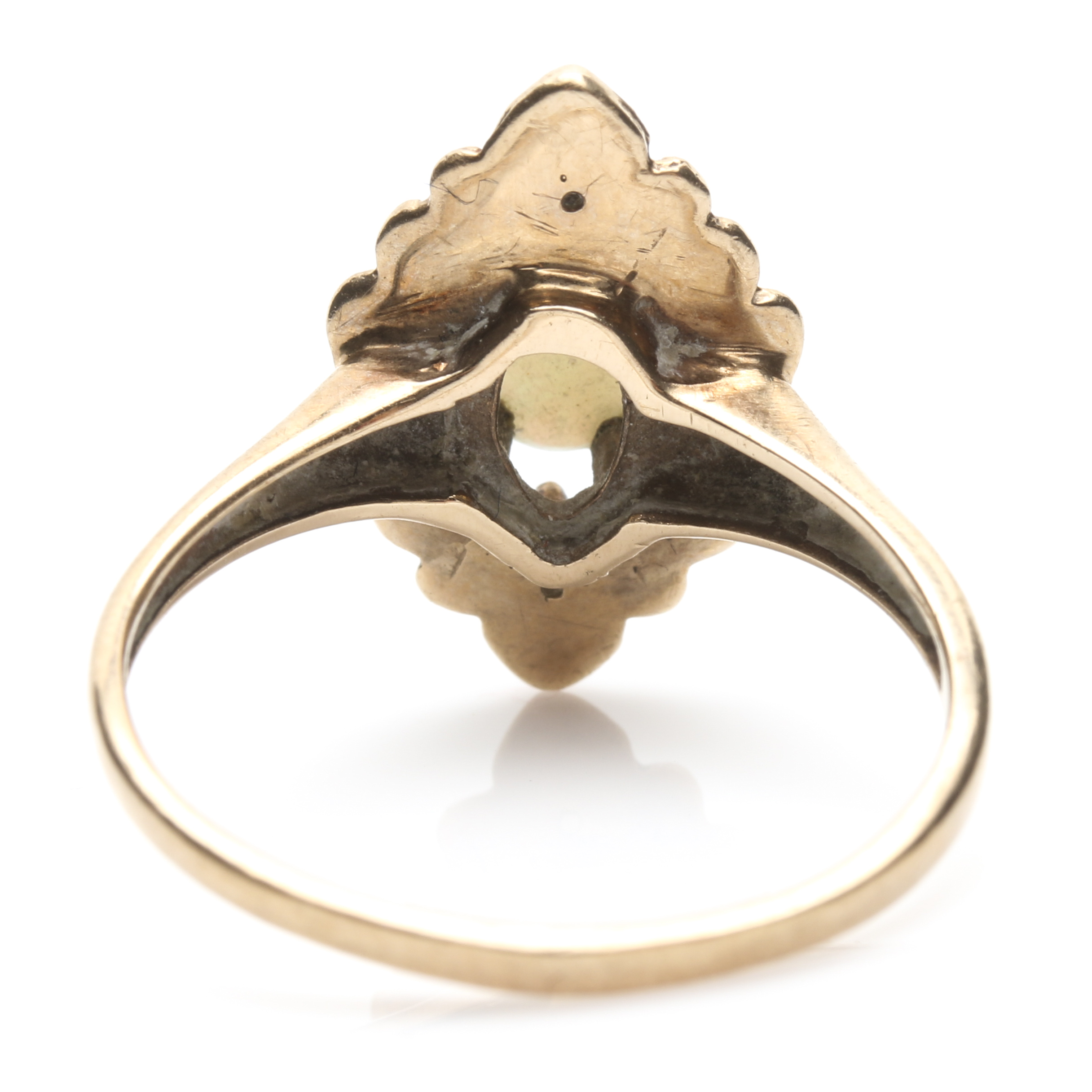 10K Yellow Gold Opal Ring