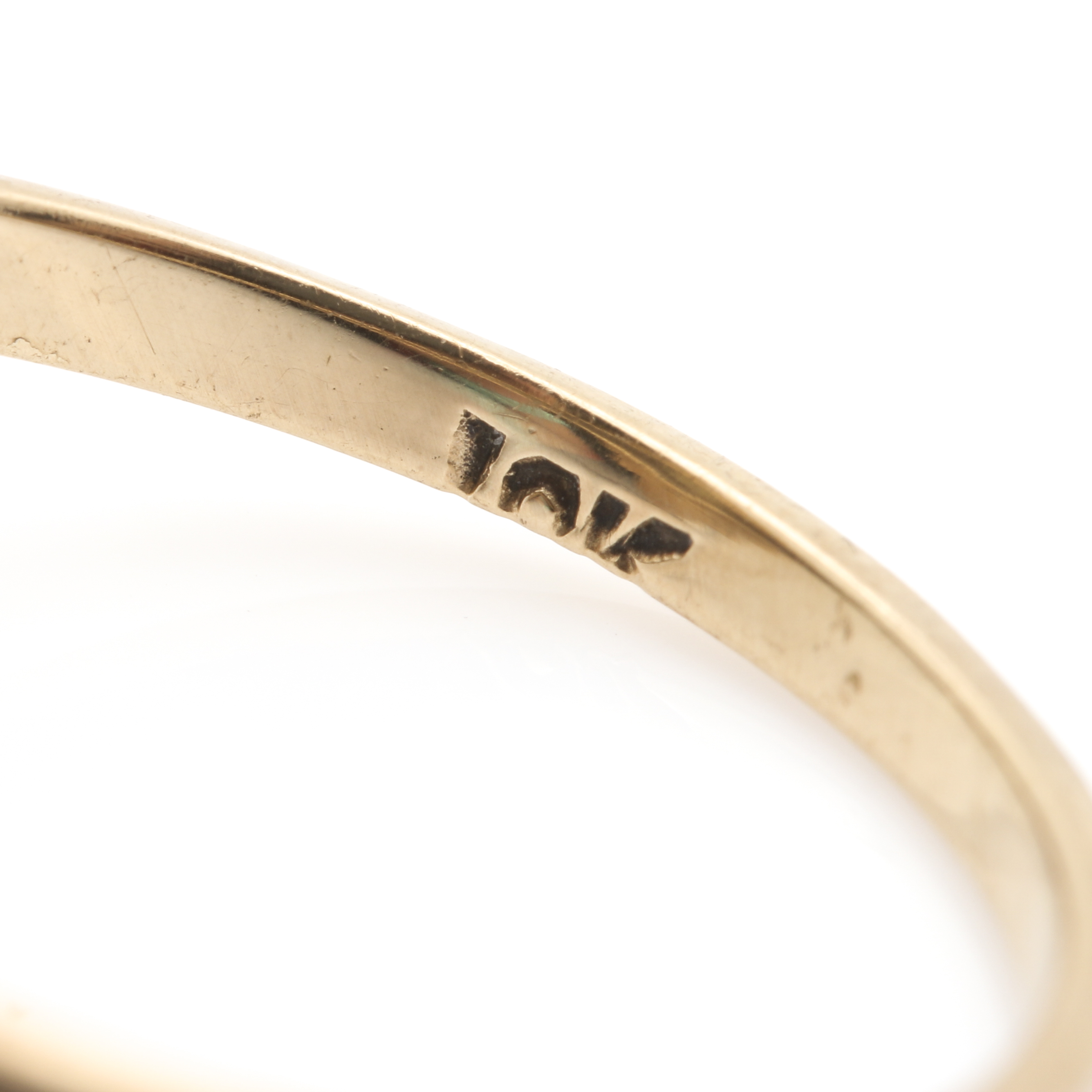 10K Yellow Gold Opal Ring