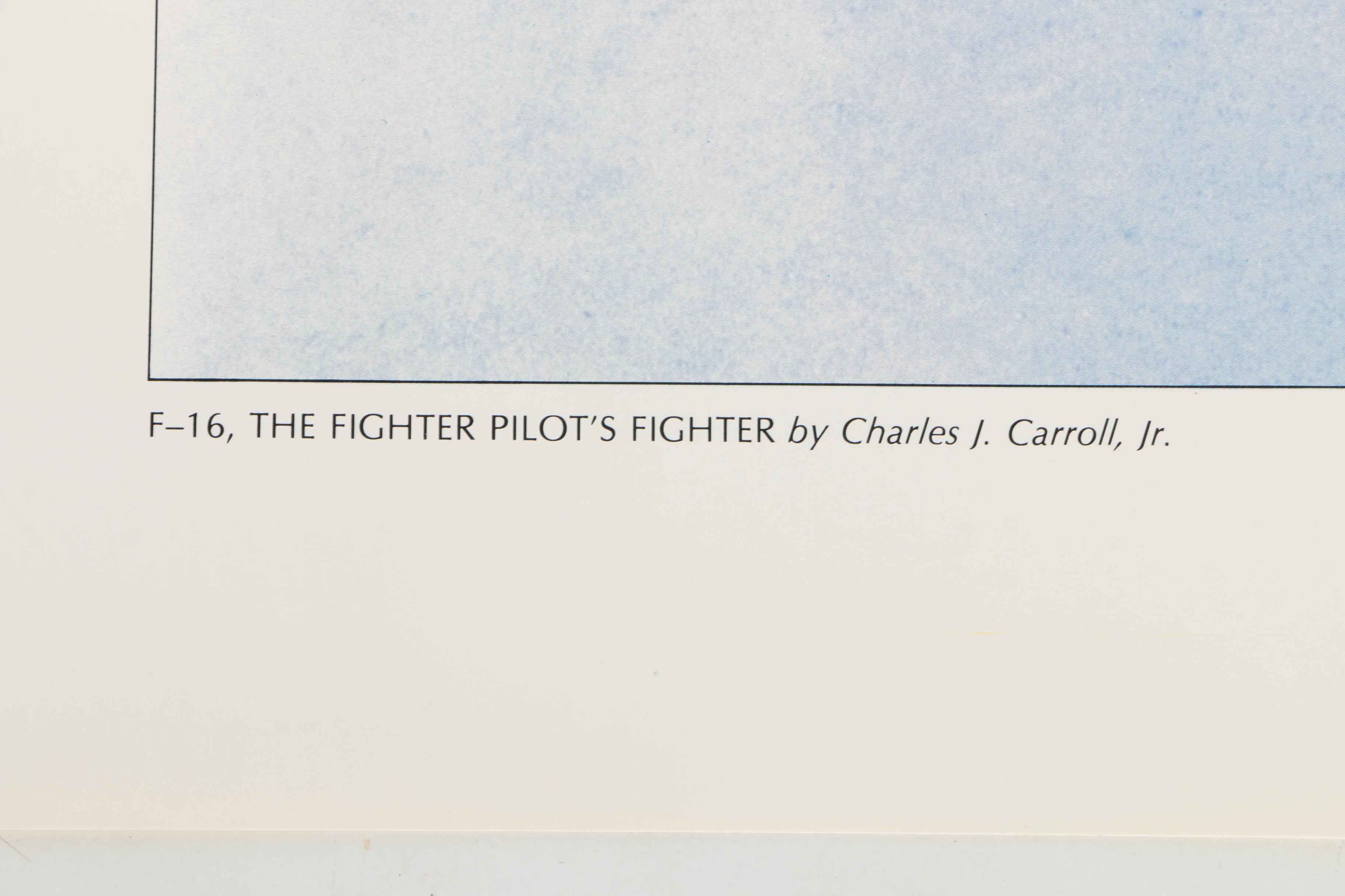 Grouping of Offset Lithographs on Paper of Aircraft From the United States Air Force Collection