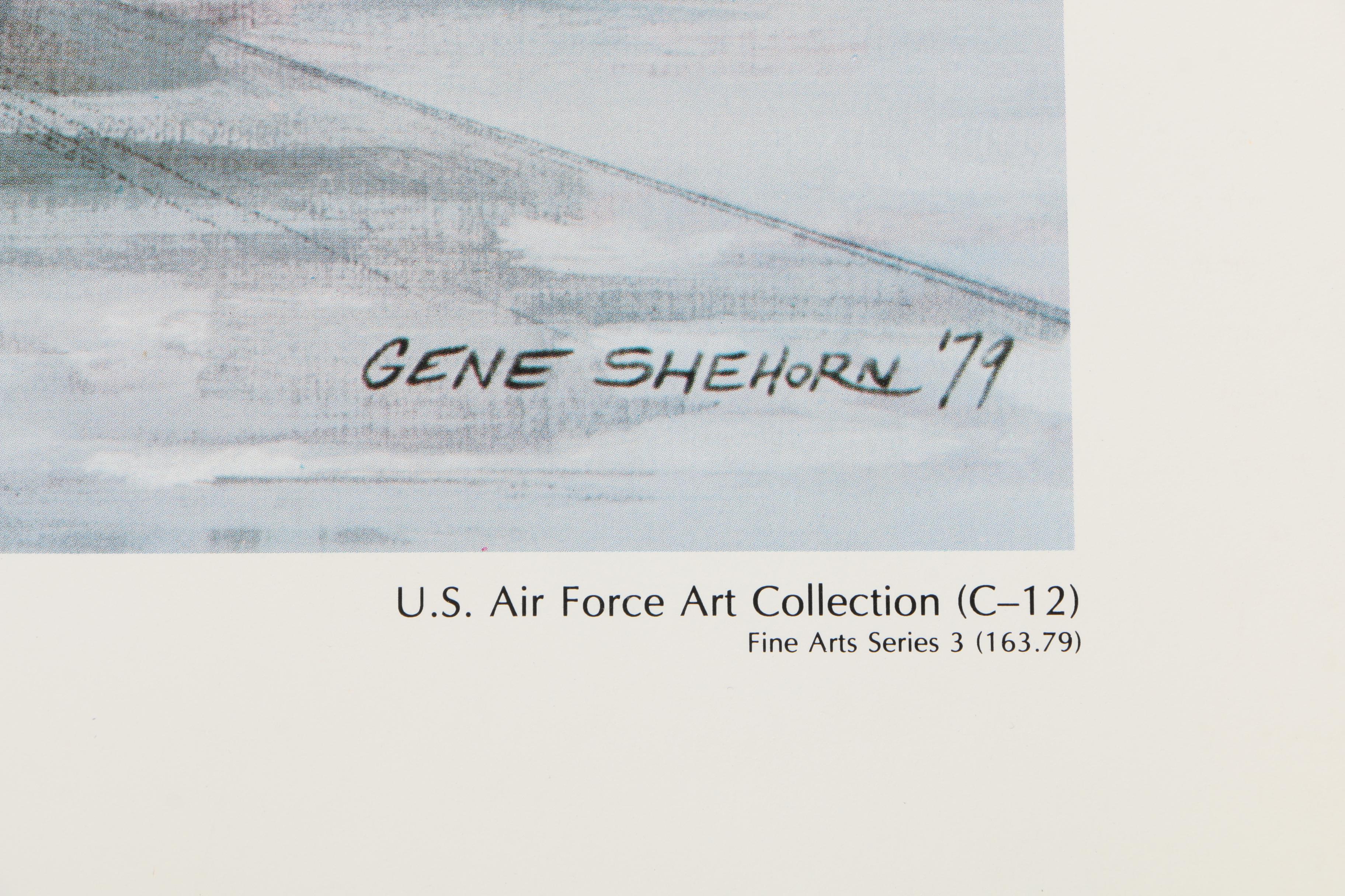 Grouping of Offset Lithographs on Paper of Aircraft From the United States Air Force Collection