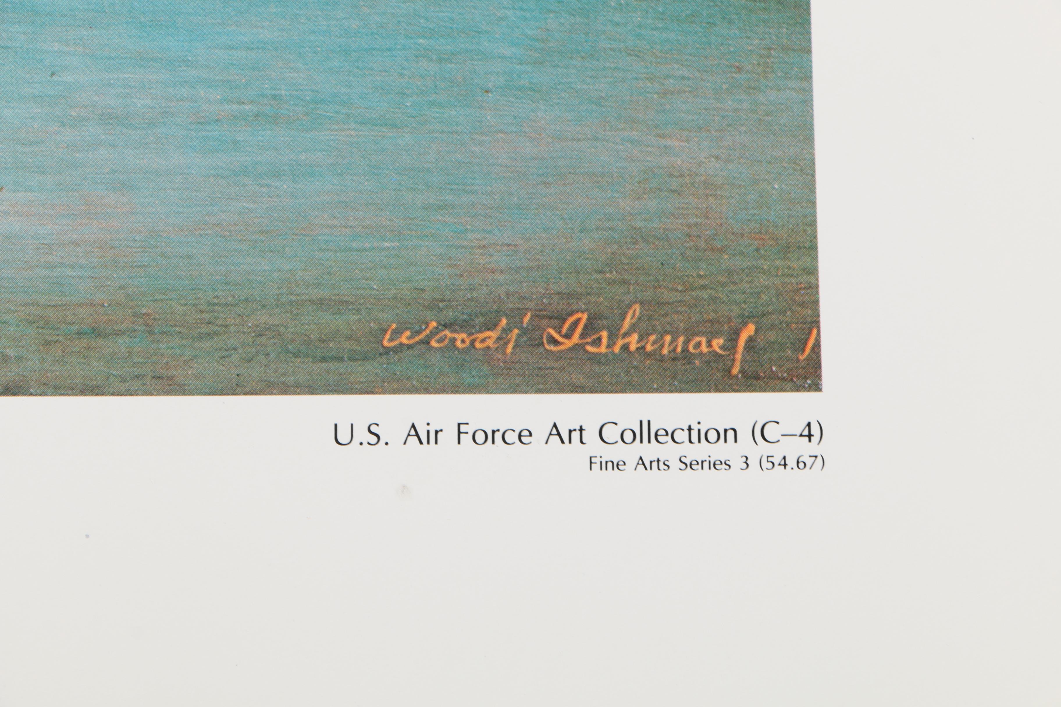 Grouping of Offset Lithographs on Paper of Aircraft From the United States Air Force Collection