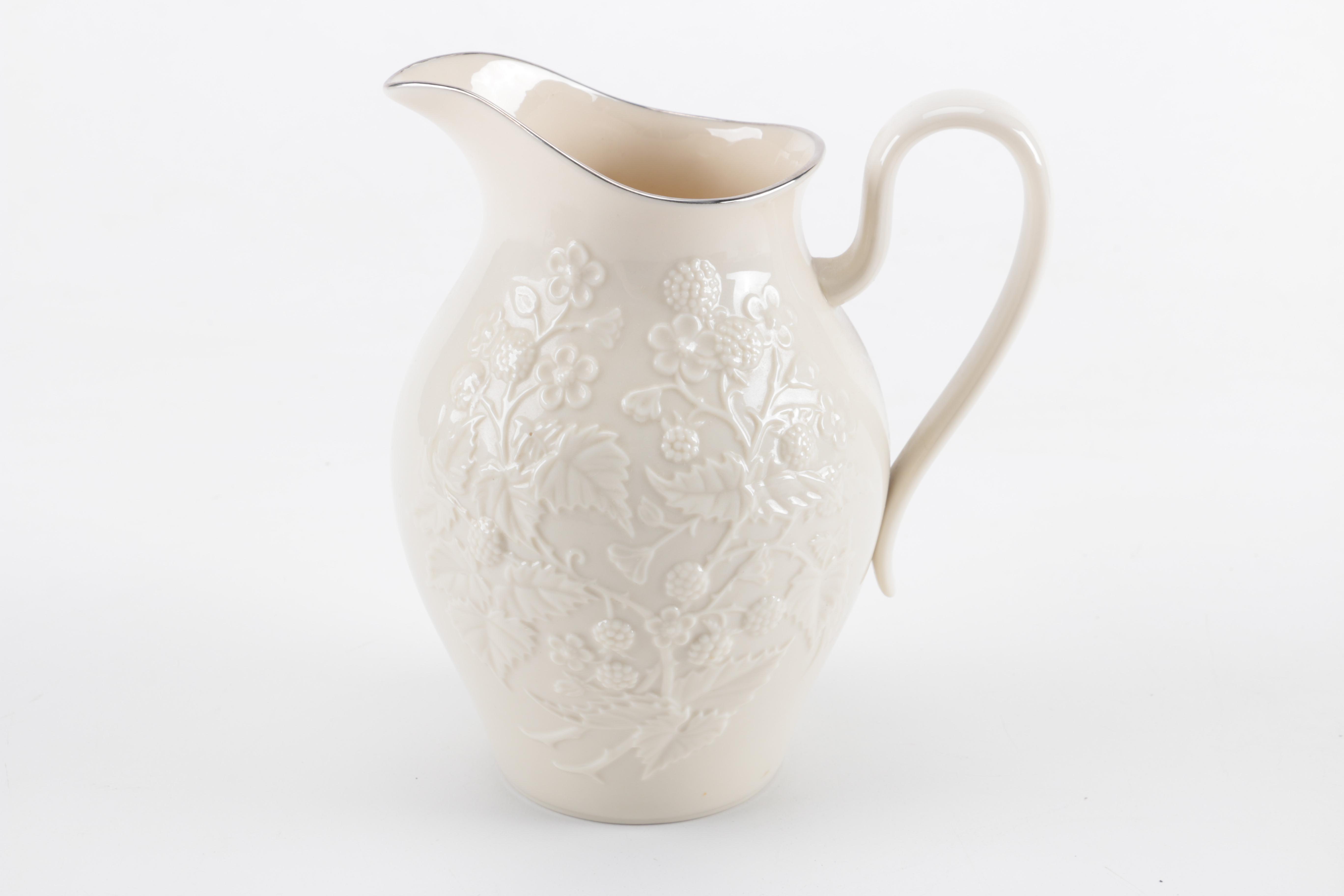 Lenox Bowl and Pitcher