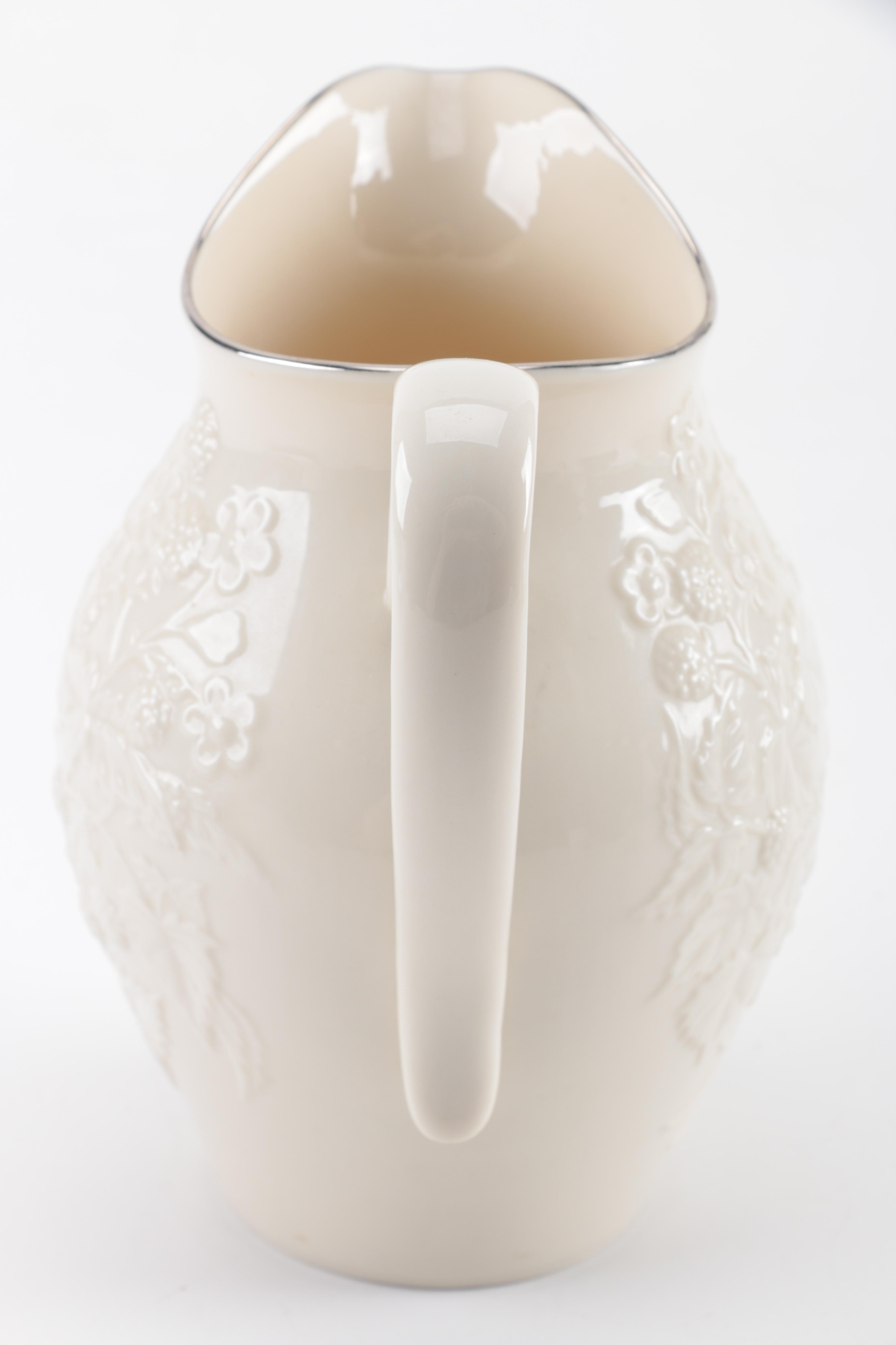 Lenox Bowl and Pitcher