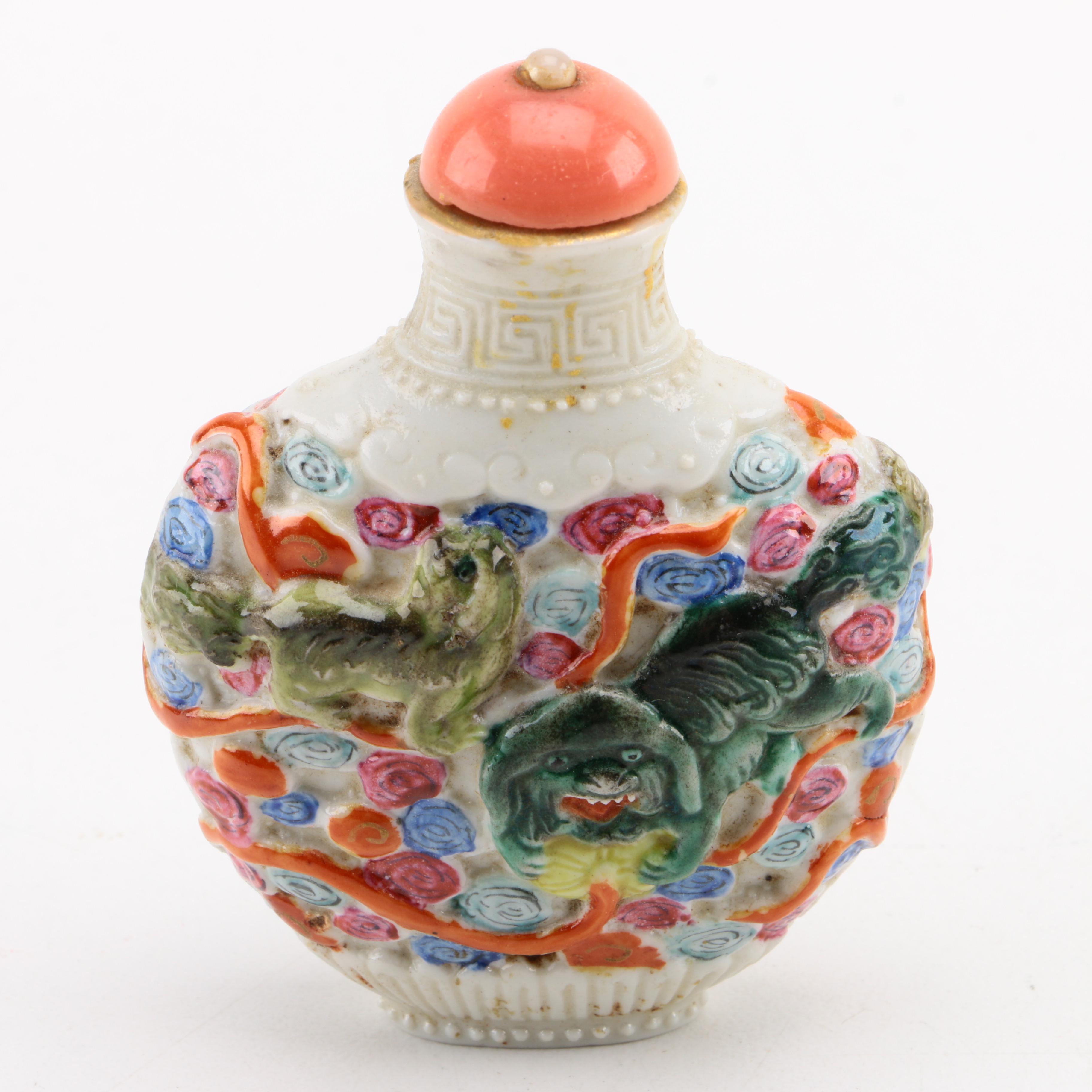 Assorted Ceramic Perfume Bottle Miniatures