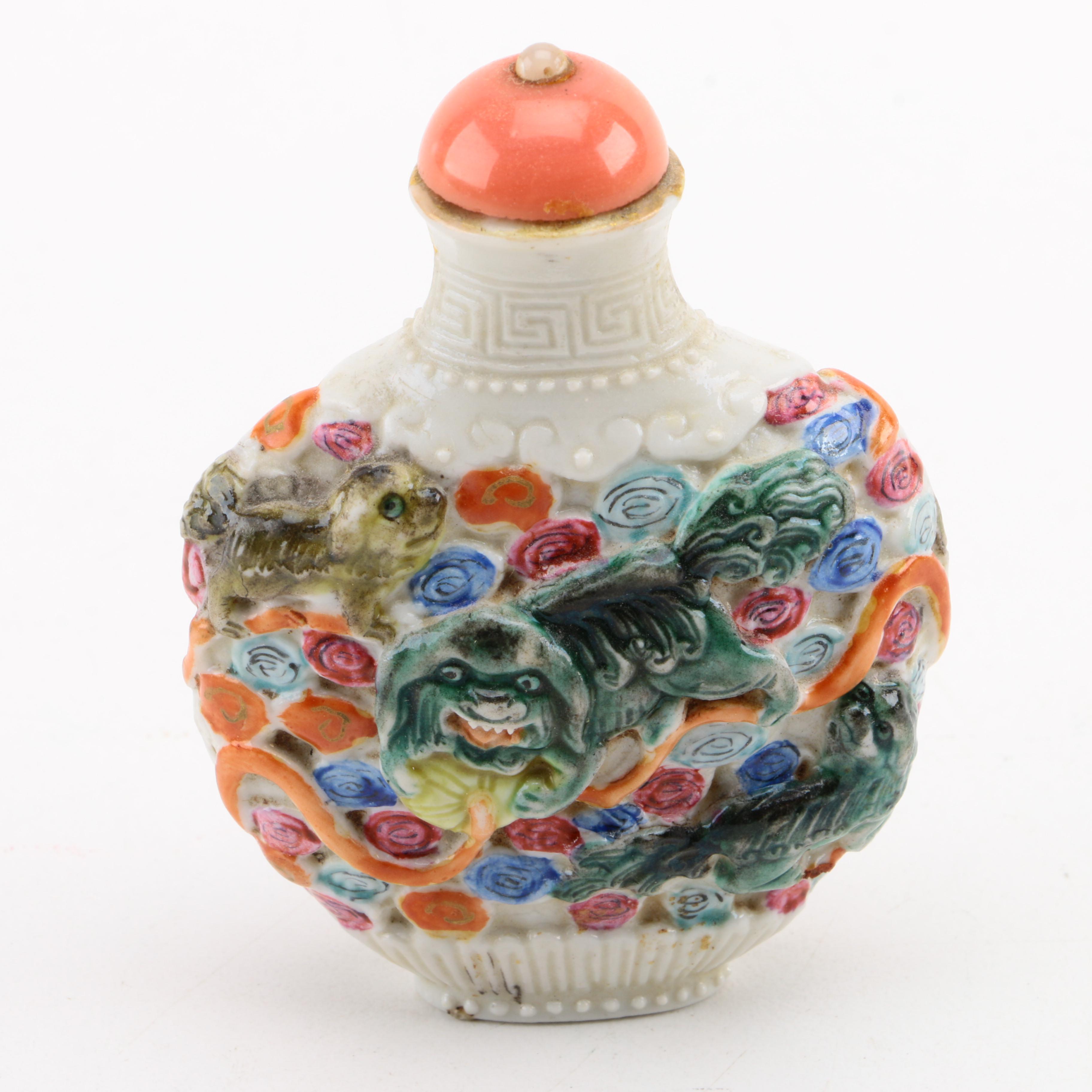 Assorted Ceramic Perfume Bottle Miniatures