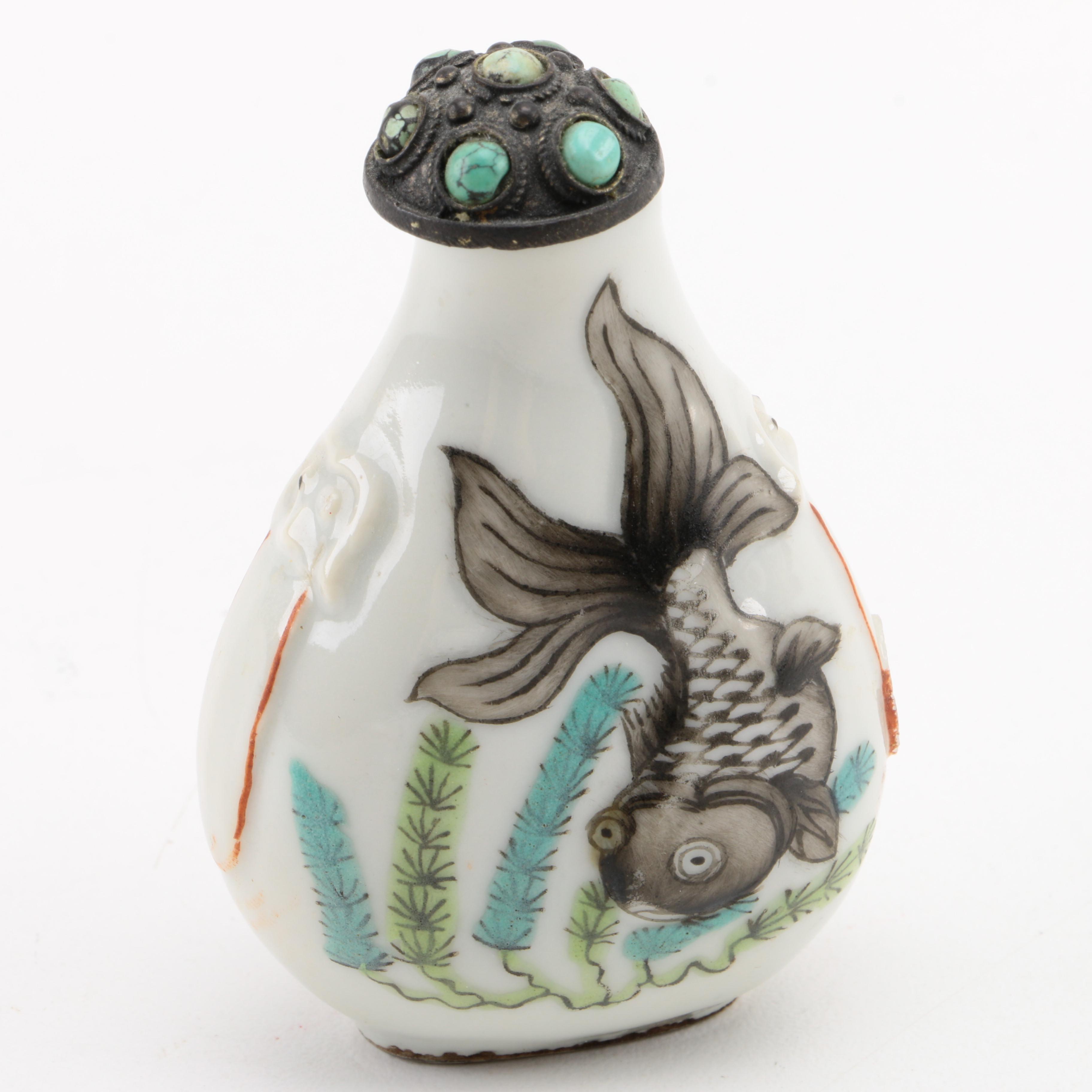 Assorted Ceramic Perfume Bottle Miniatures