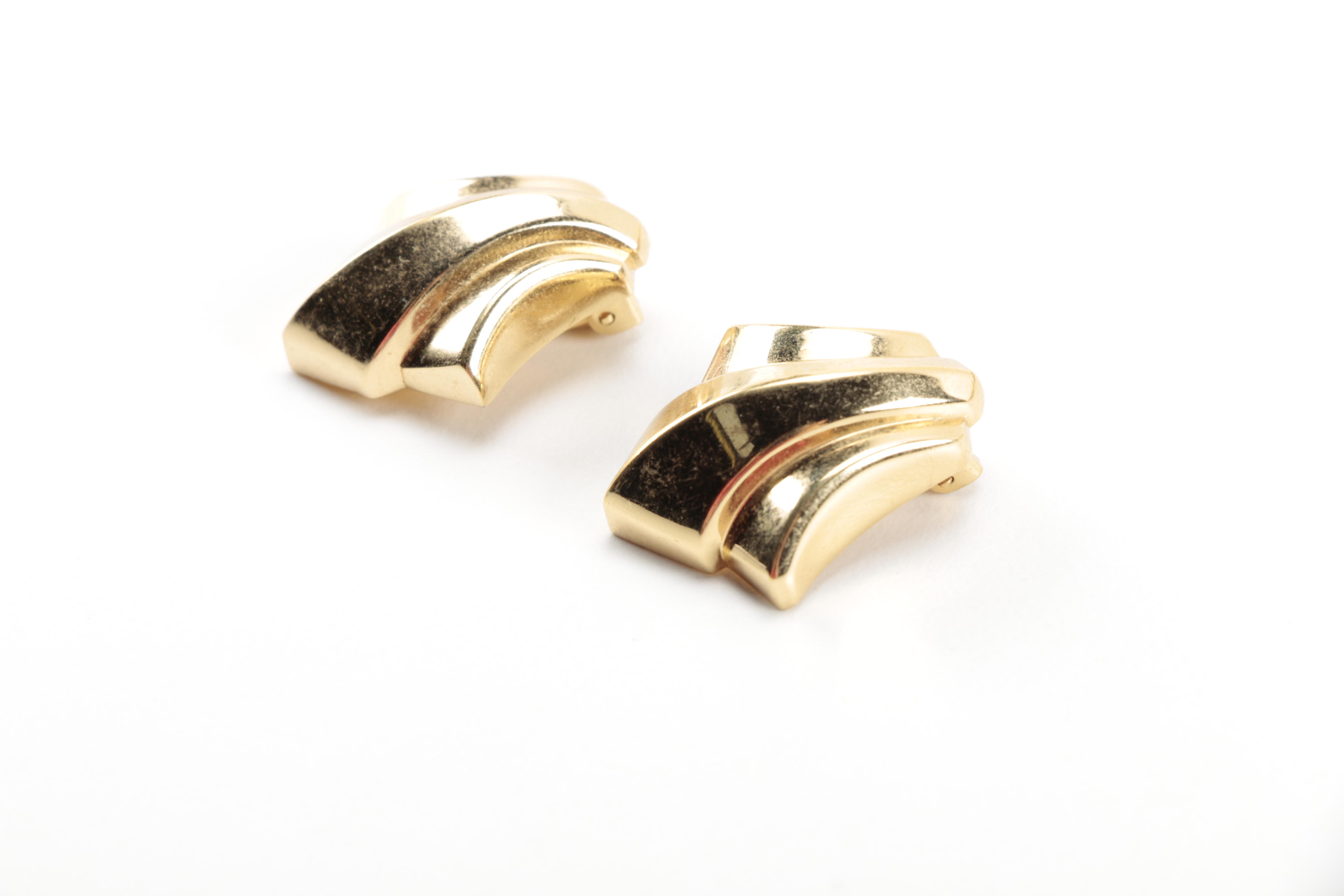 Designer Earrings Including Valentino