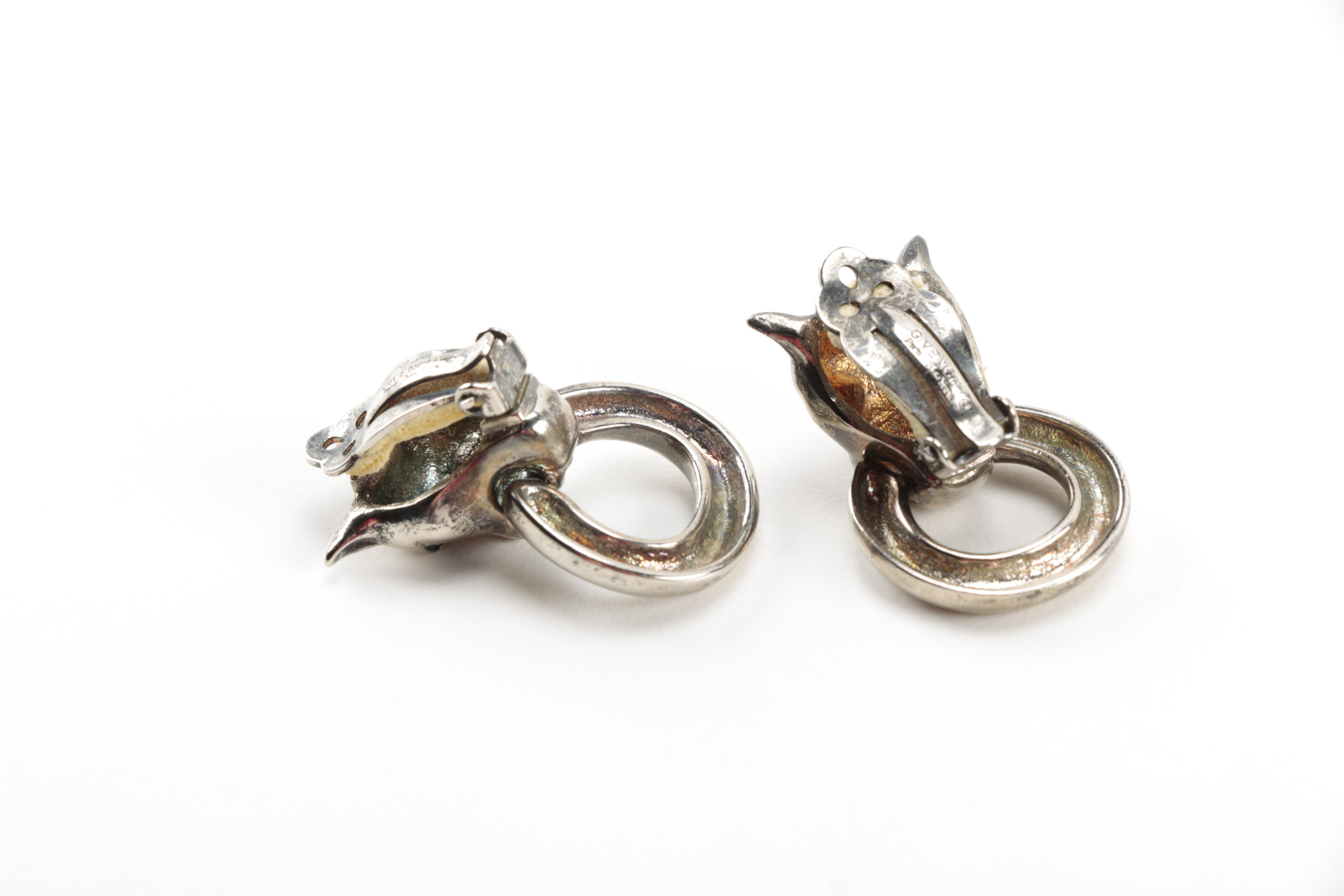 Designer Earrings Including Valentino