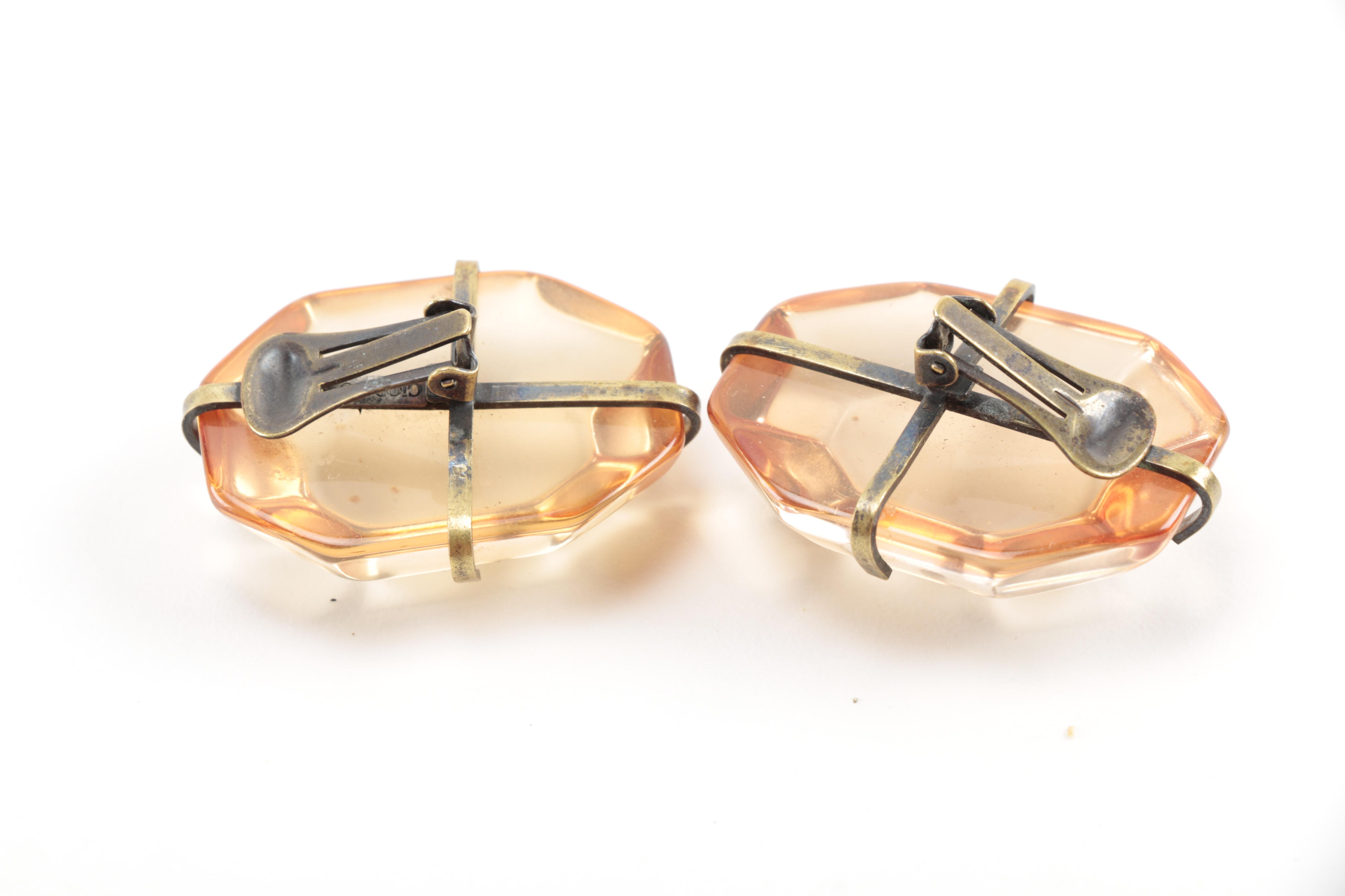 Designer Earrings Including Valentino