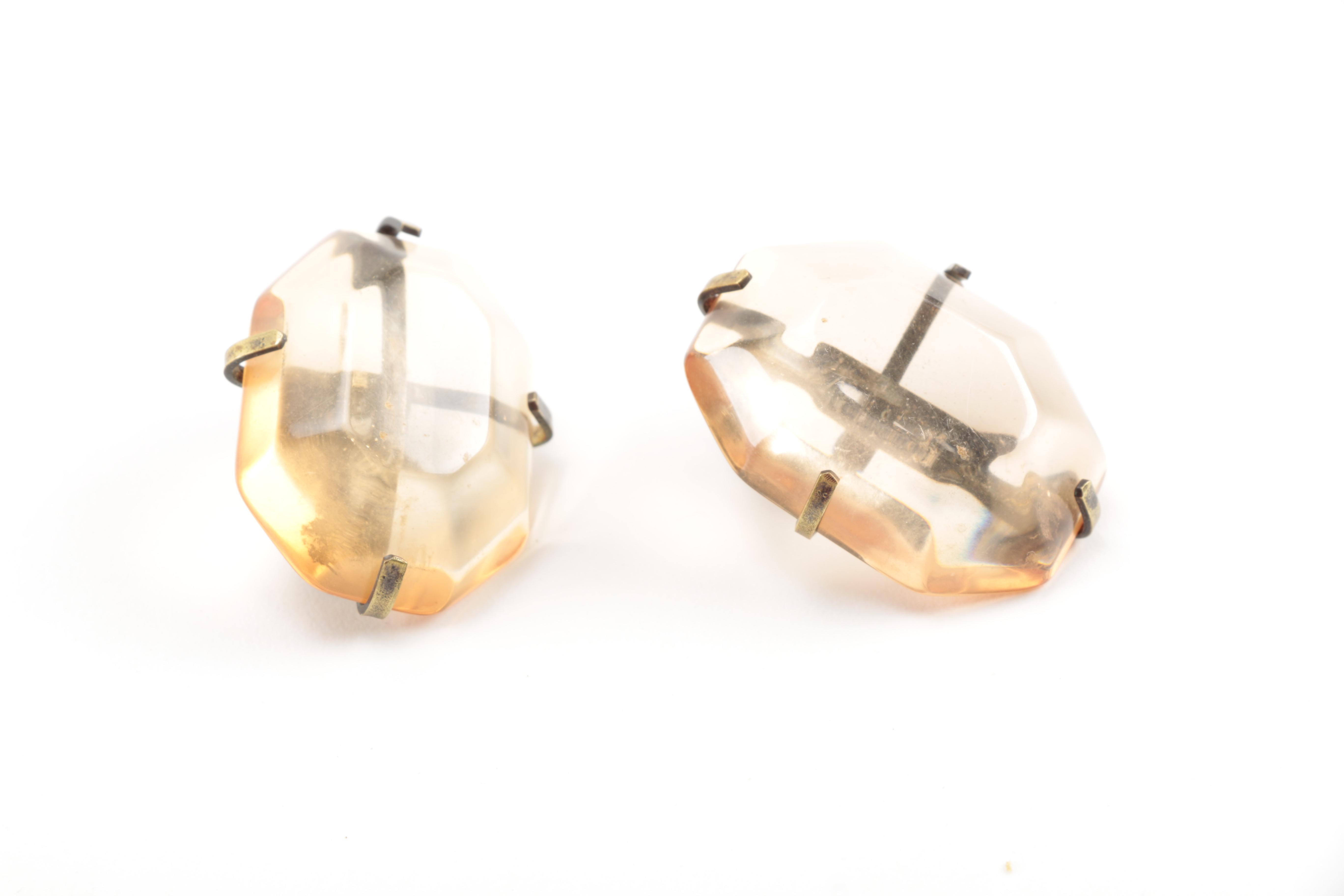Designer Earrings Including Valentino