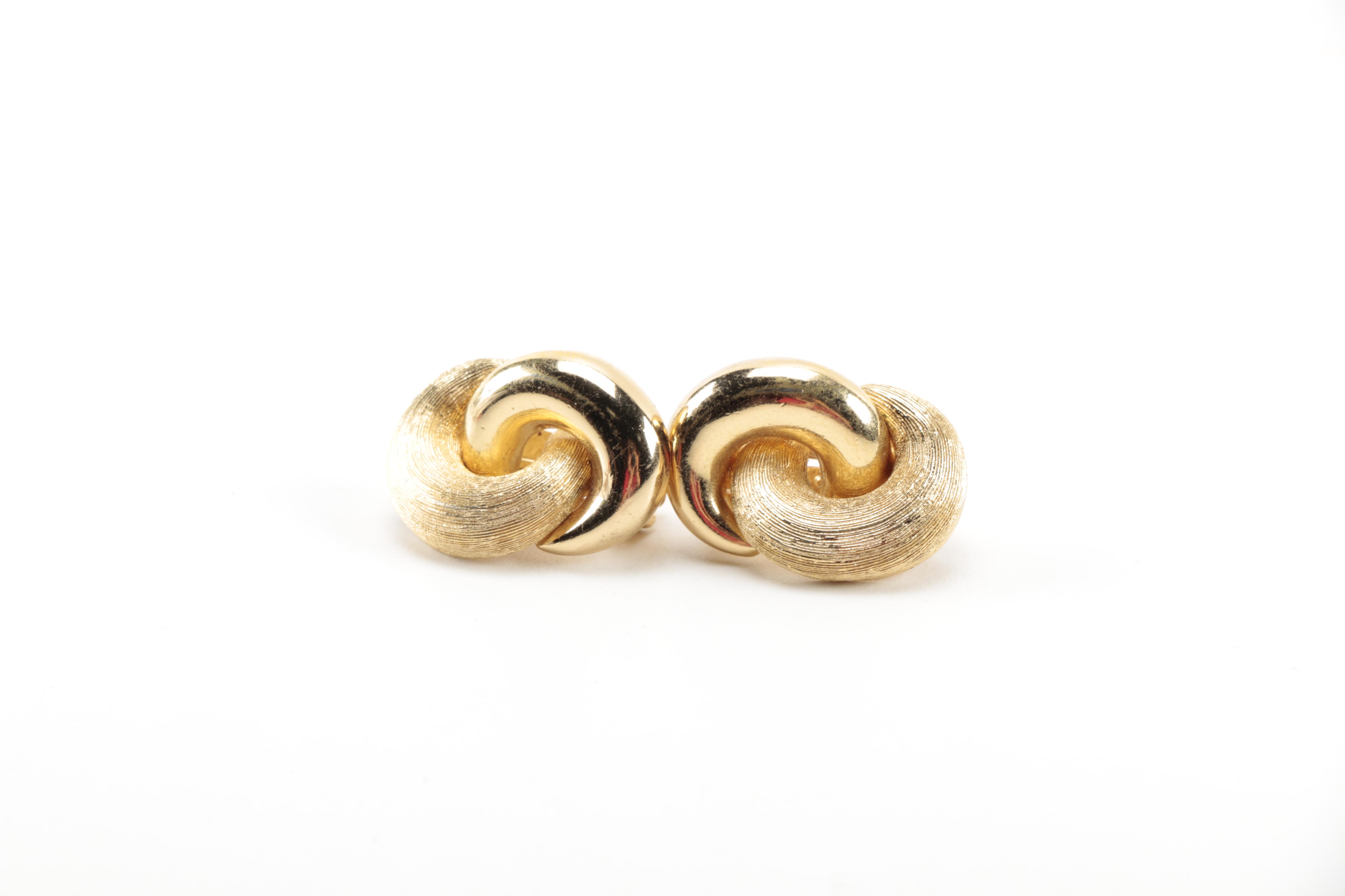 Designer Earrings Including Valentino