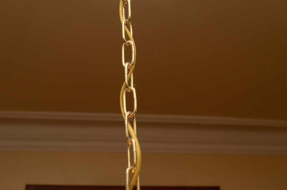 Eight Light Crystal Chandelier