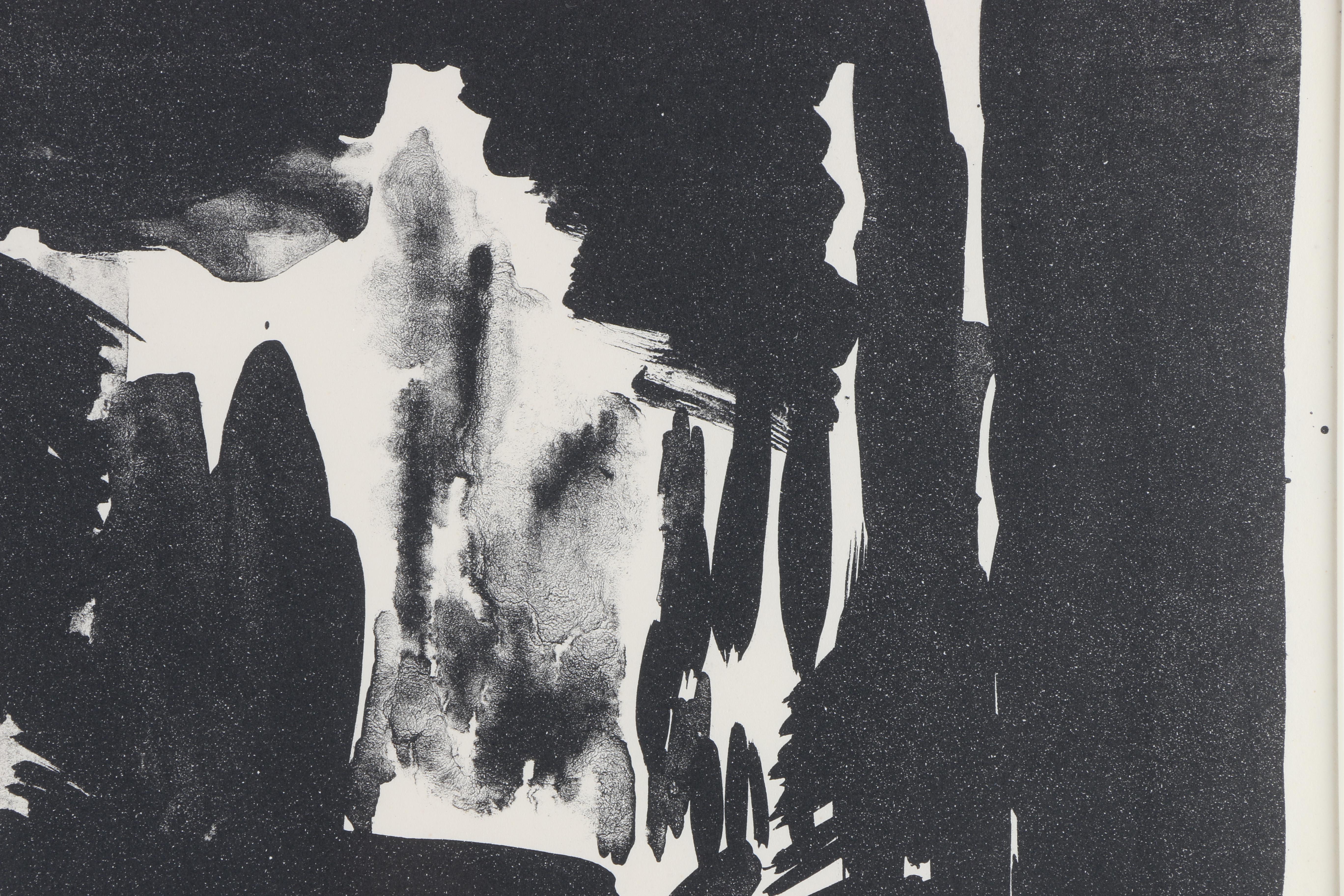 Arthur Helwig Lithotint "Nine Fifteen"