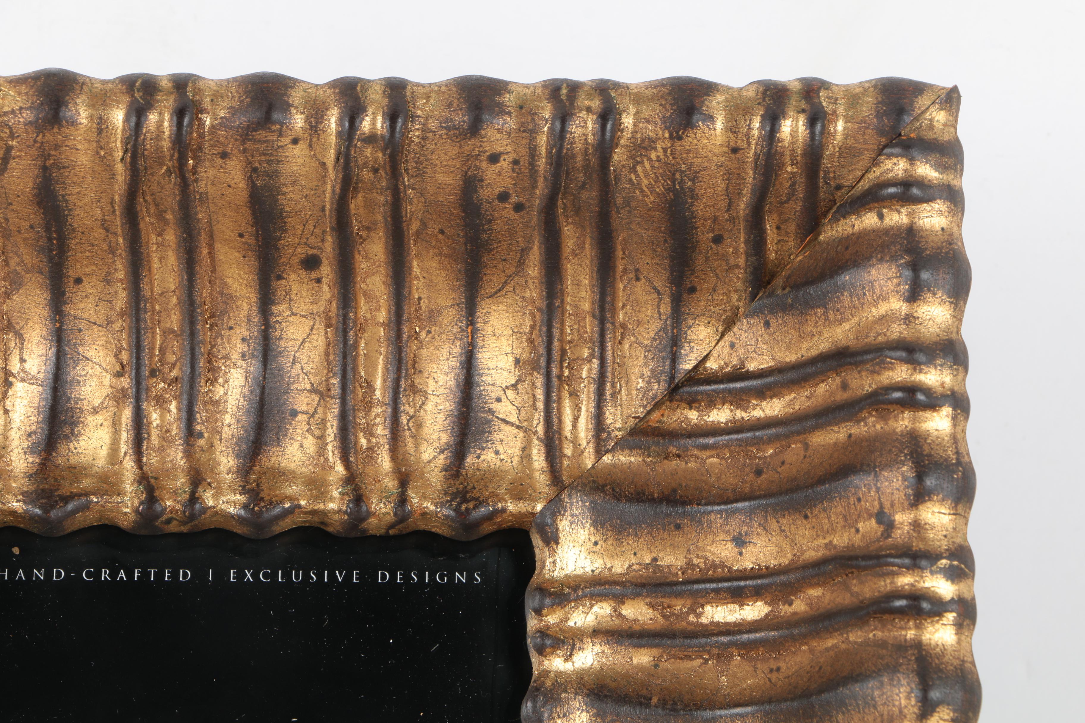 Gold Tone Roma Moulding Photo Frame