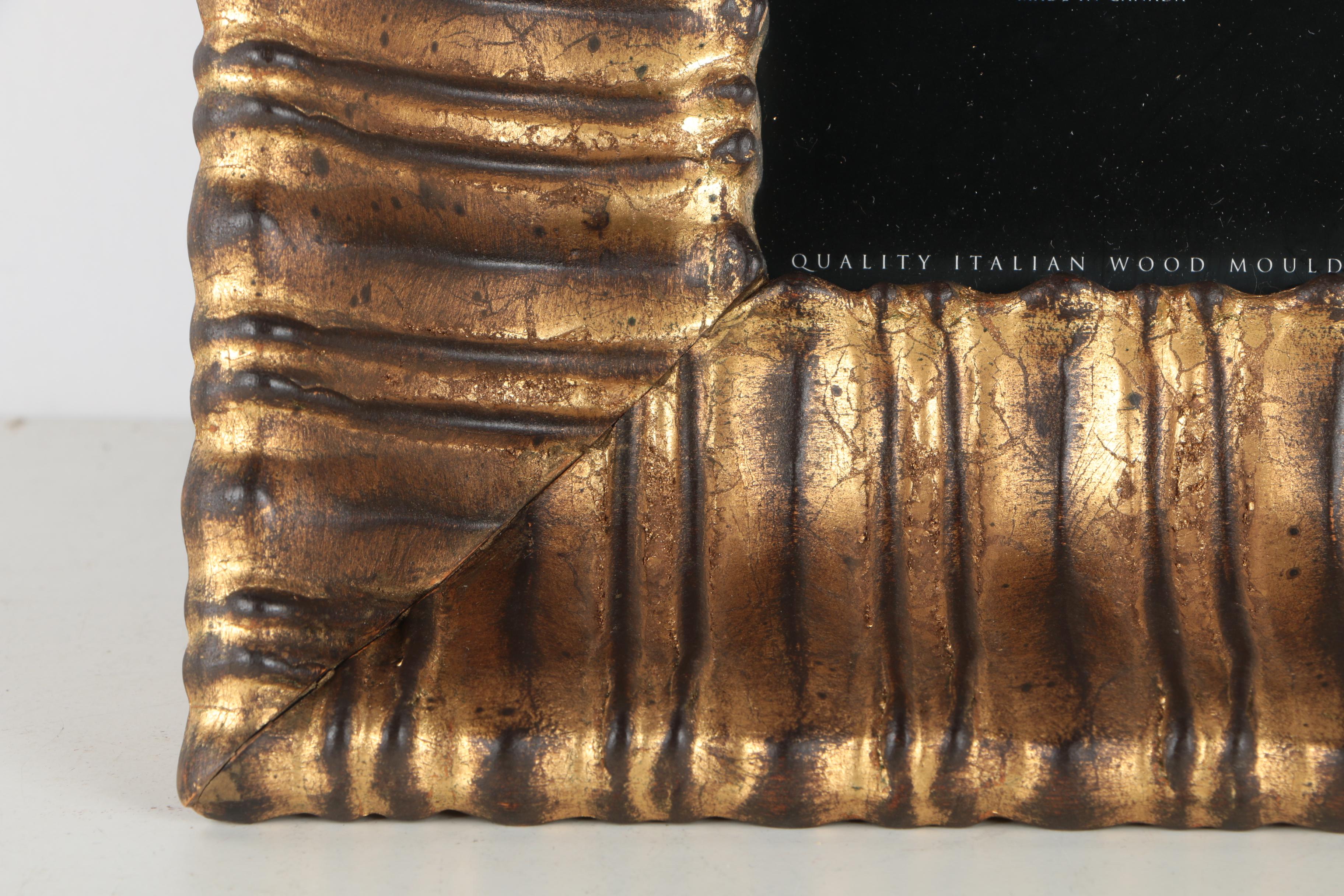 Gold Tone Roma Moulding Photo Frame