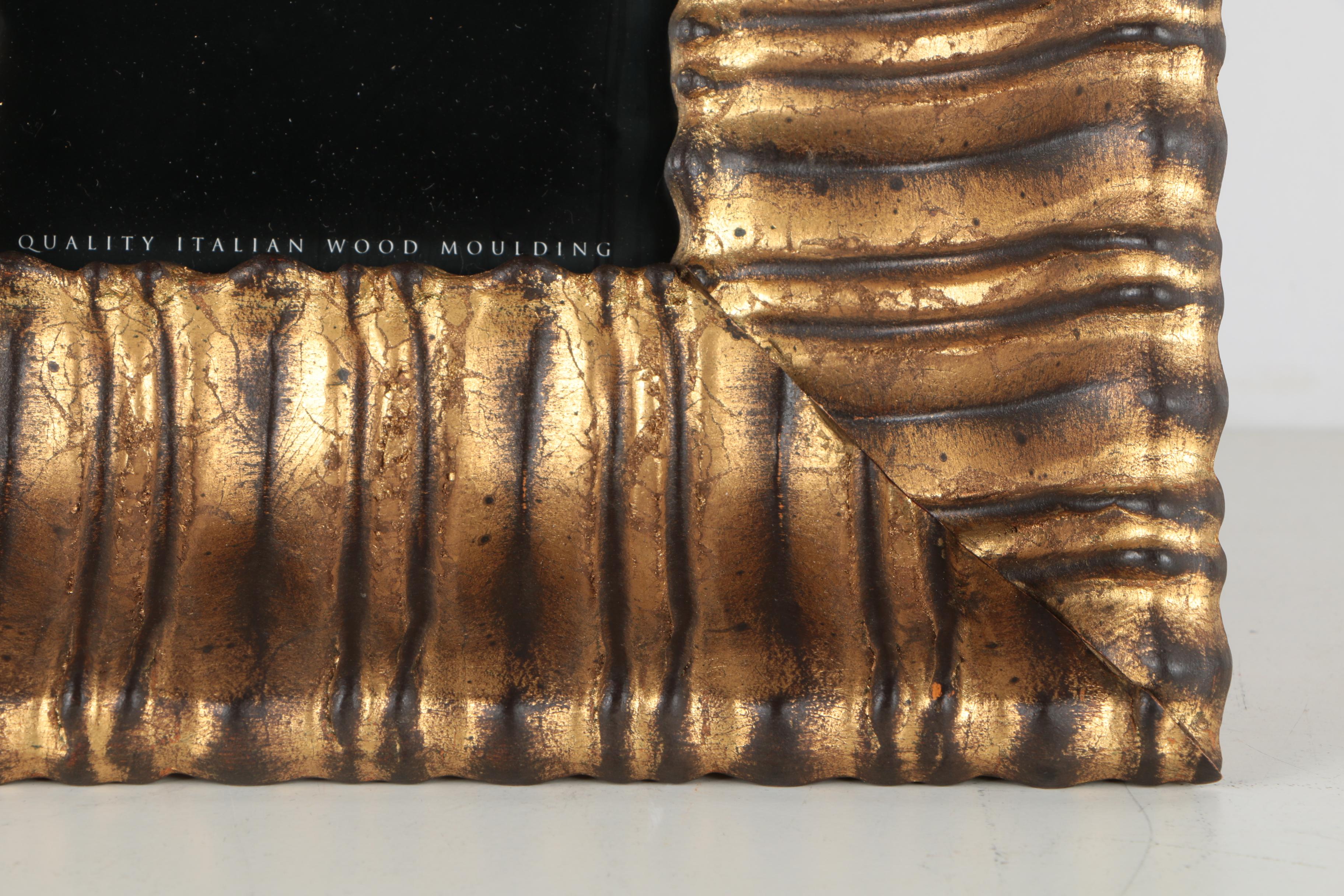 Gold Tone Roma Moulding Photo Frame