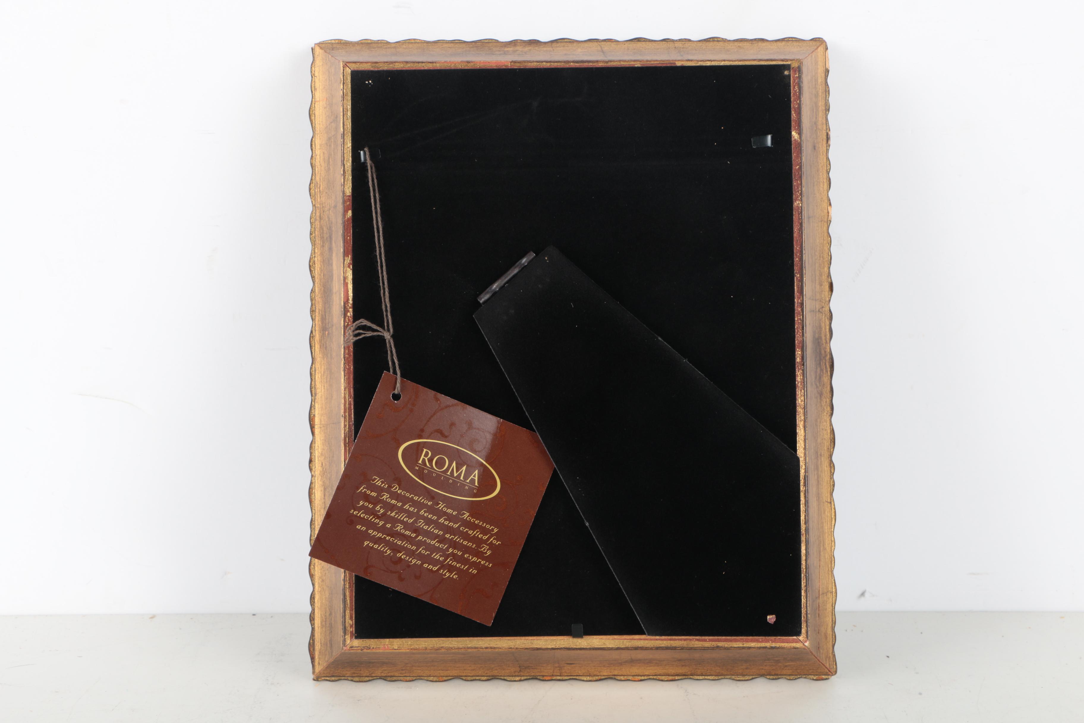 Gold Tone Roma Moulding Photo Frame