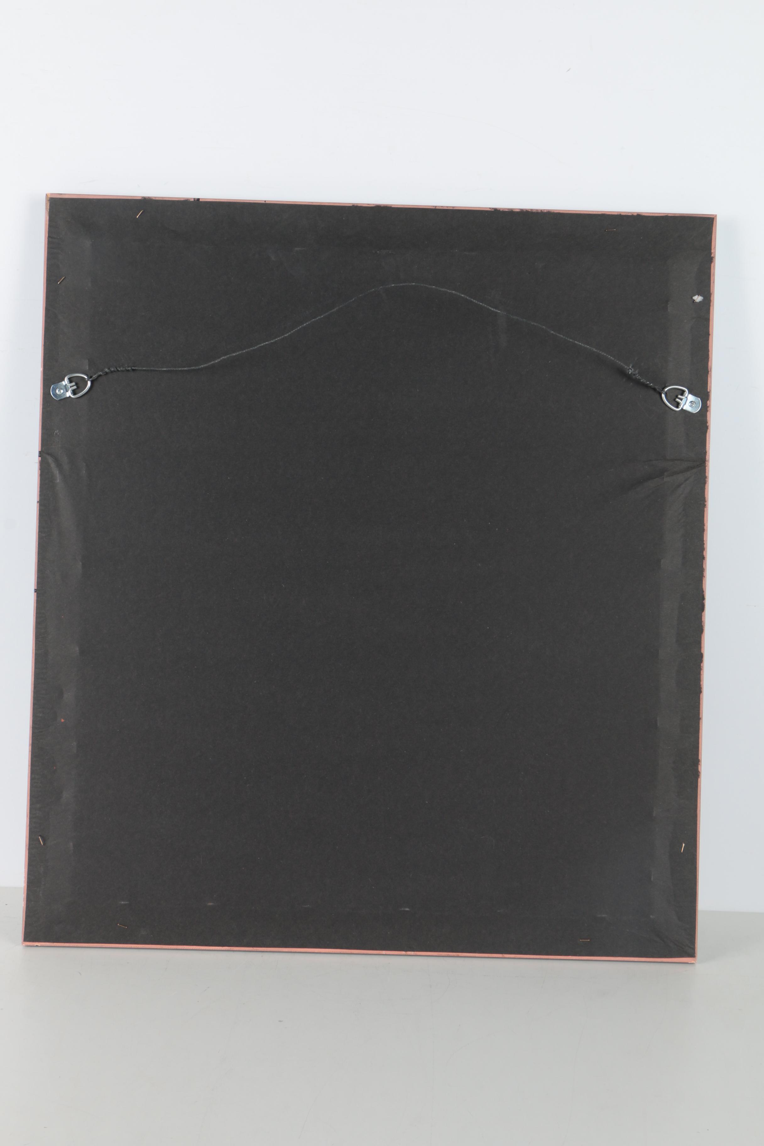 John Lennon and Yoko Ono Stone Lithograph with Chine Colle  "Tokyo, Summer '77"