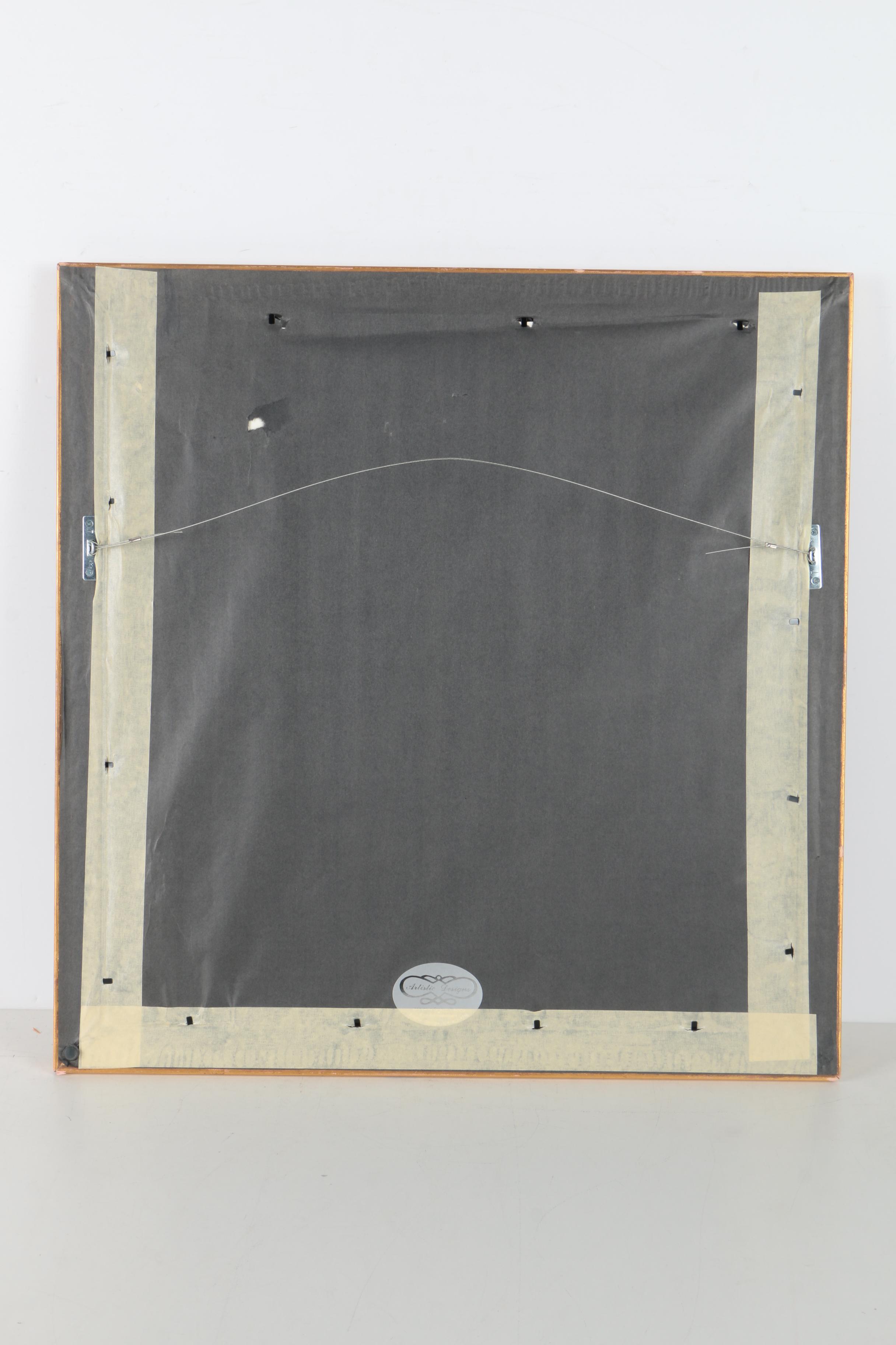 Helen DeRamus Ink and Watercolor on Paper of a Kneeling Woman