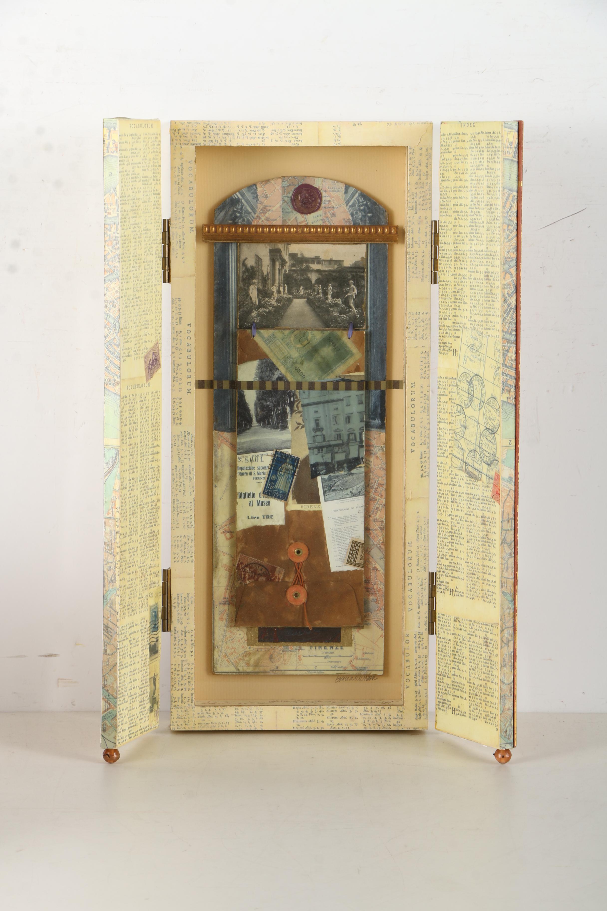 Graceann Warn Assemblage Boxes for Florence and Paris