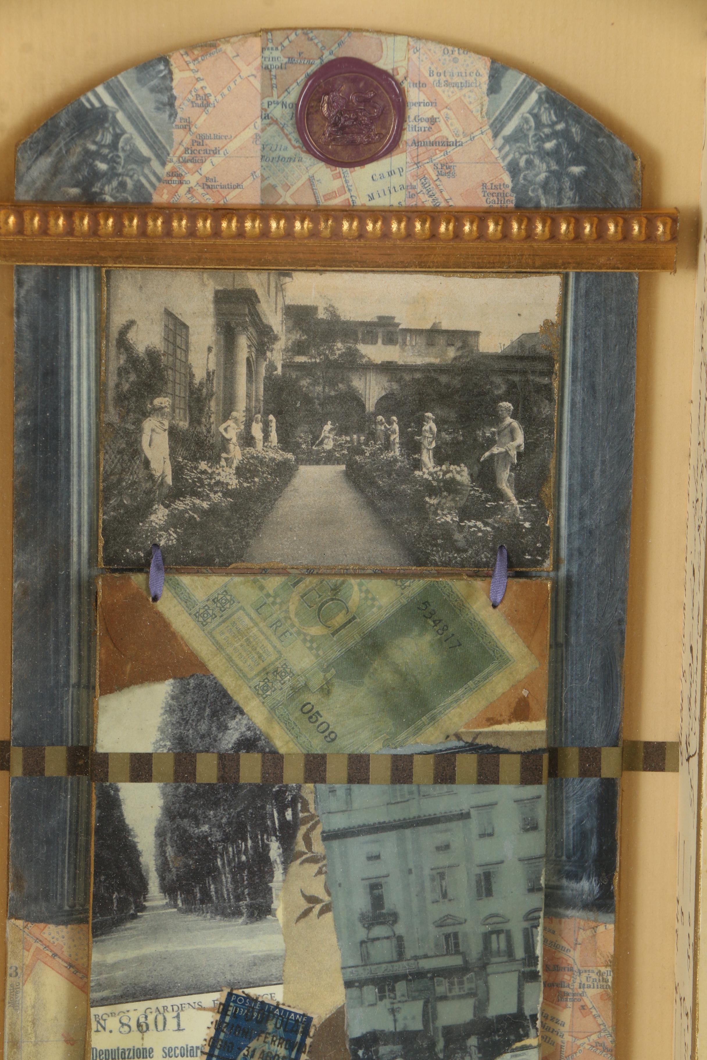 Graceann Warn Assemblage Boxes for Florence and Paris