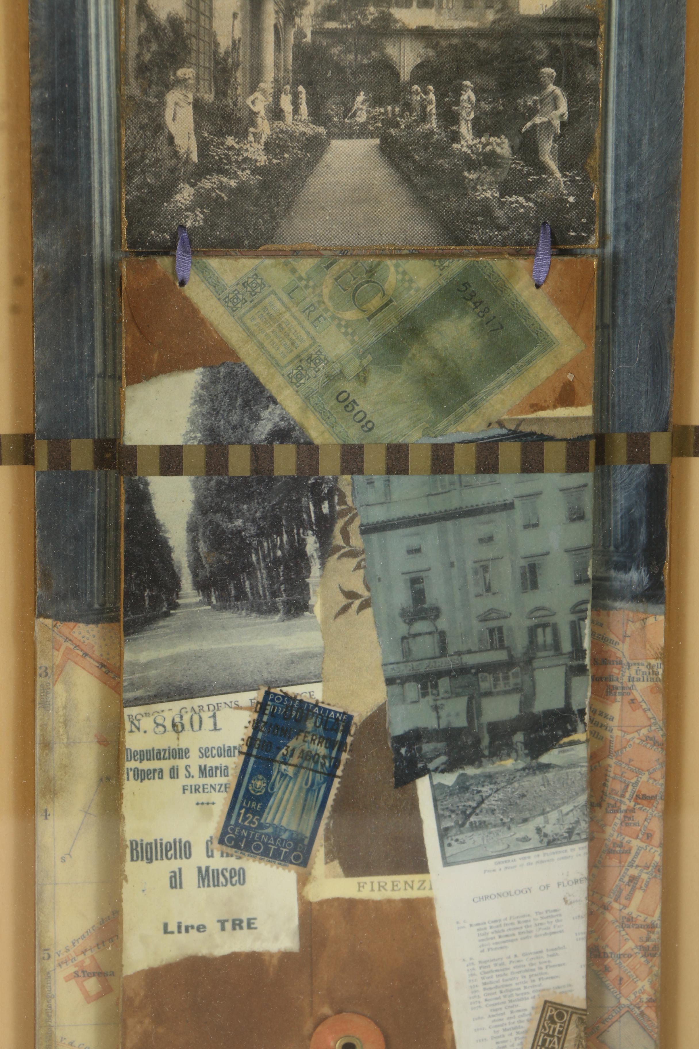 Graceann Warn Assemblage Boxes for Florence and Paris