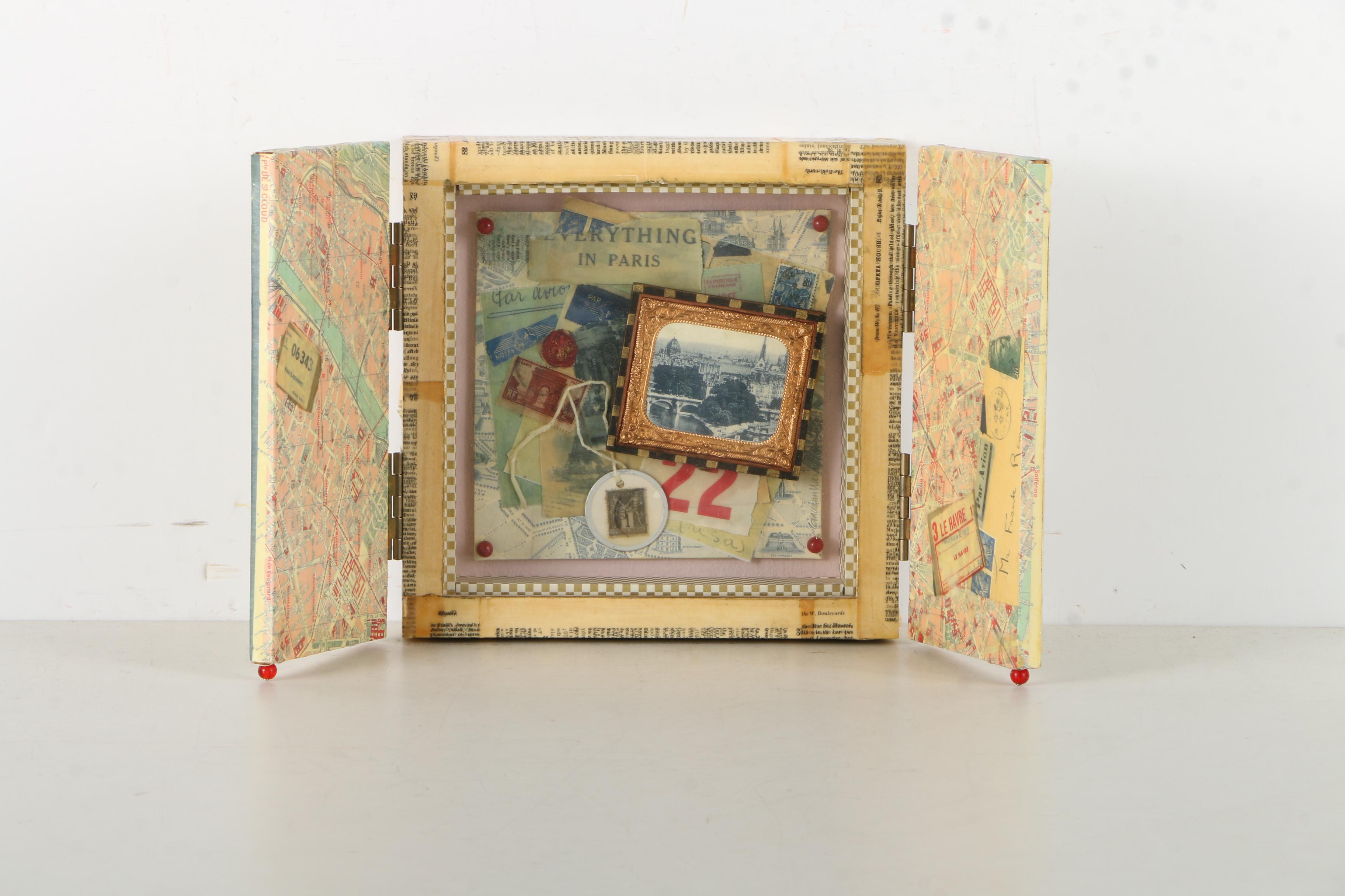 Graceann Warn Assemblage Boxes for Florence and Paris