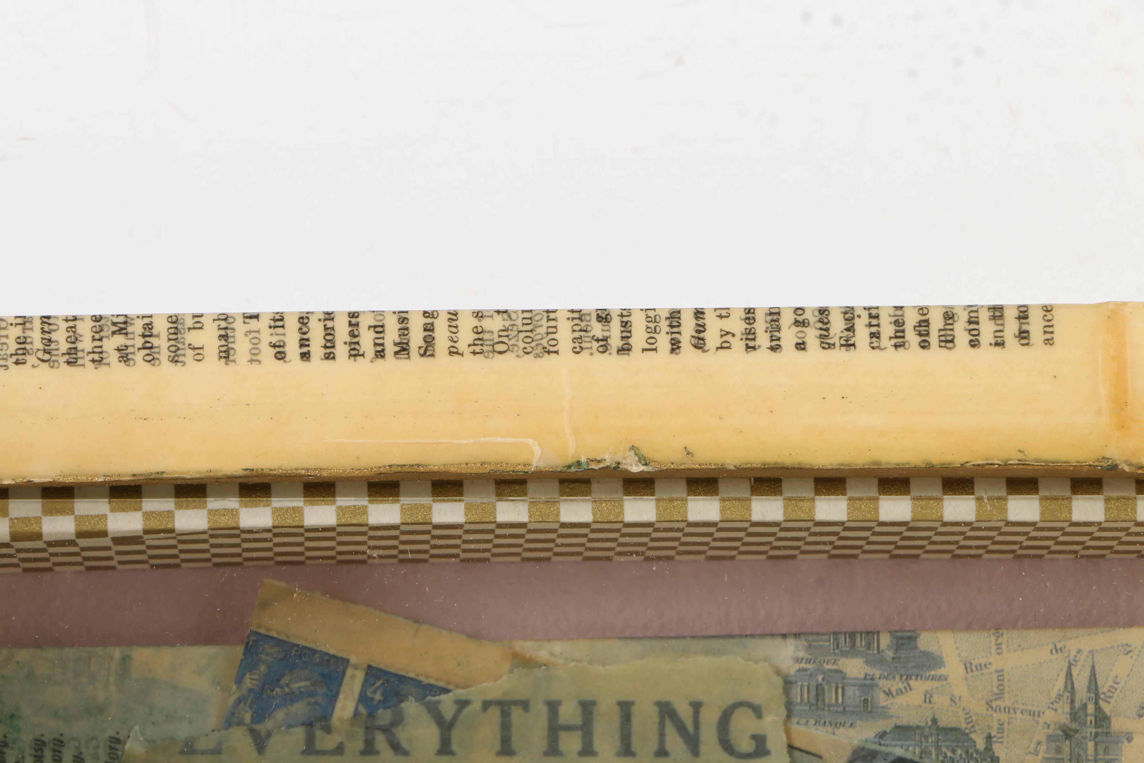 Graceann Warn Assemblage Boxes for Florence and Paris