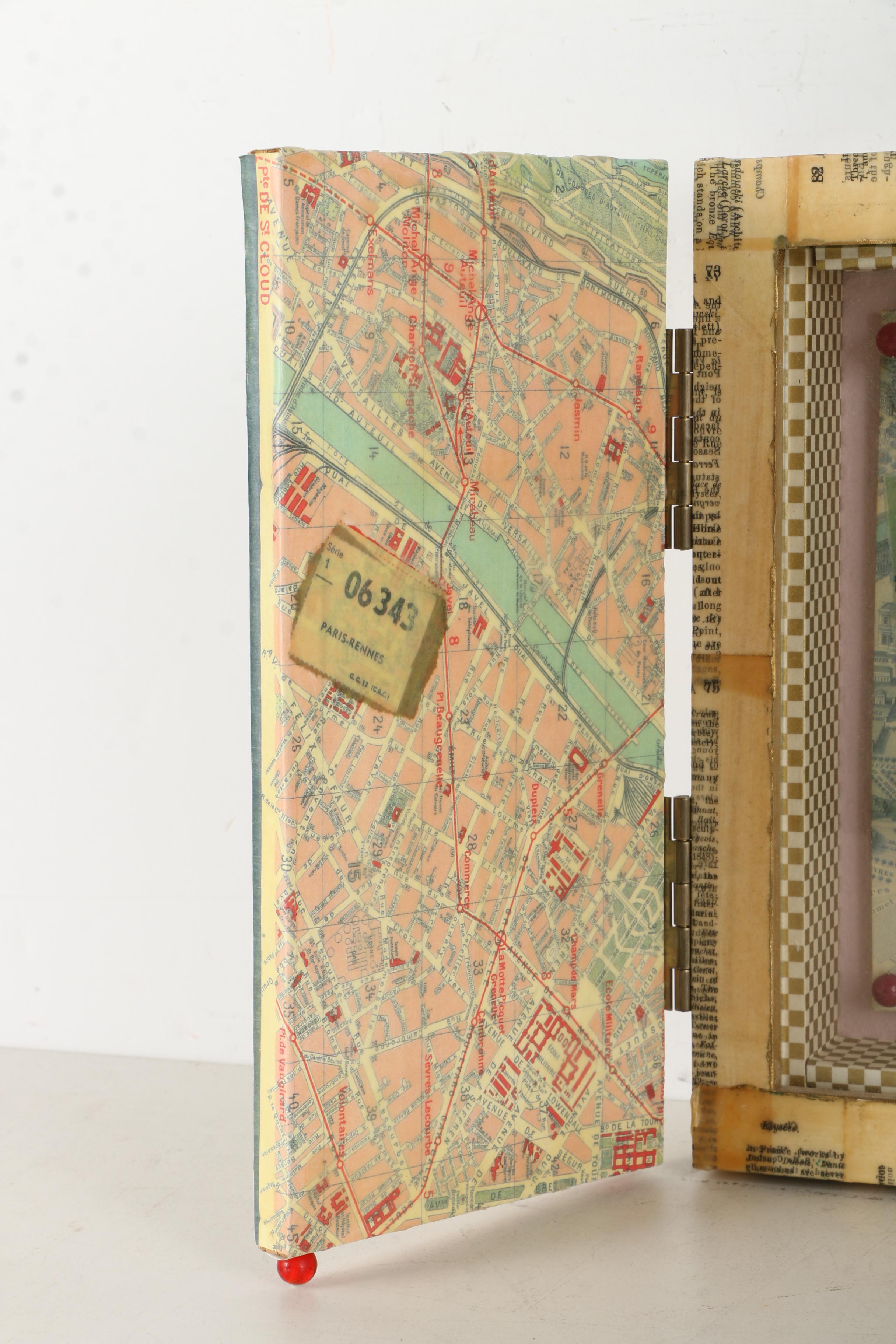 Graceann Warn Assemblage Boxes for Florence and Paris