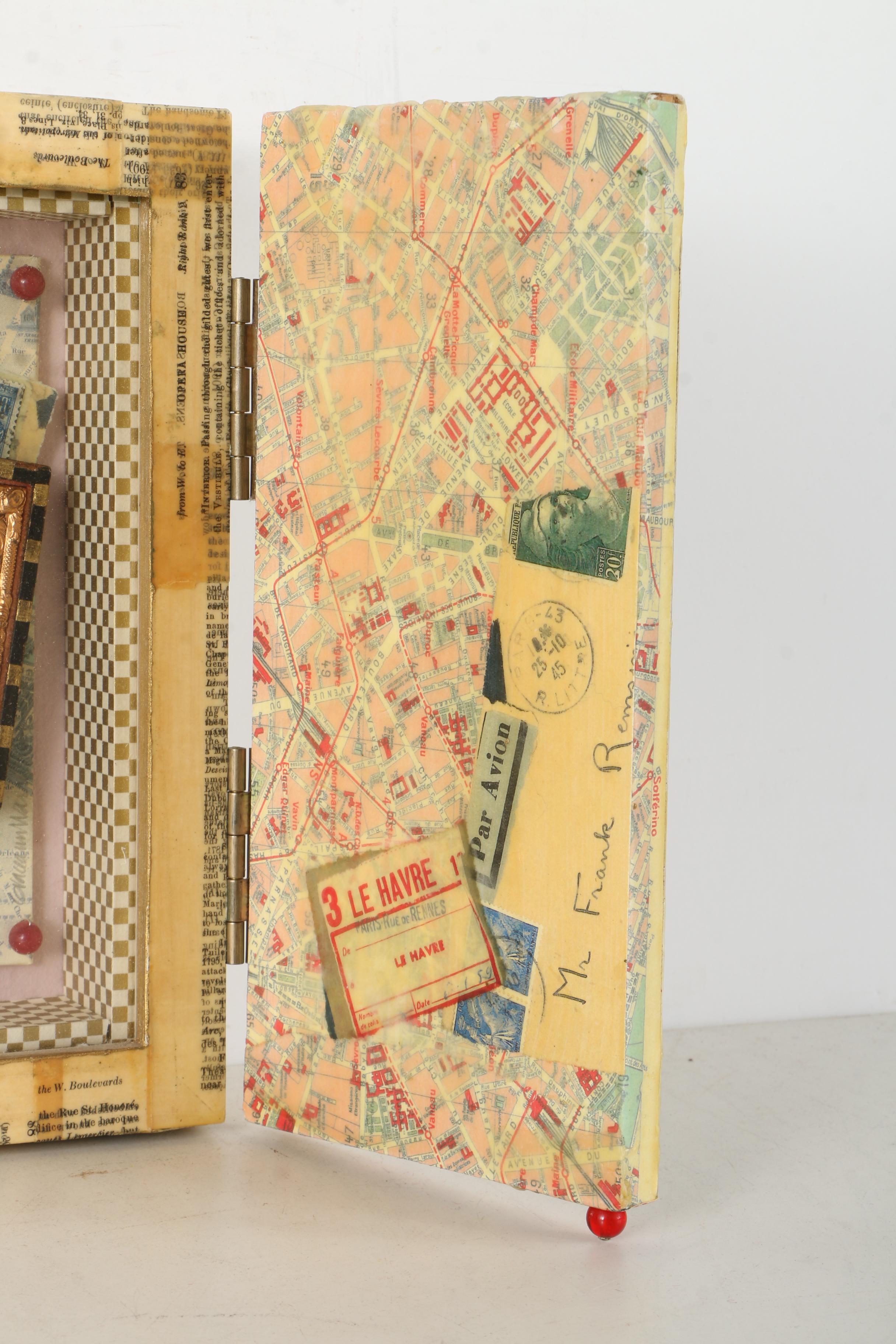 Graceann Warn Assemblage Boxes for Florence and Paris