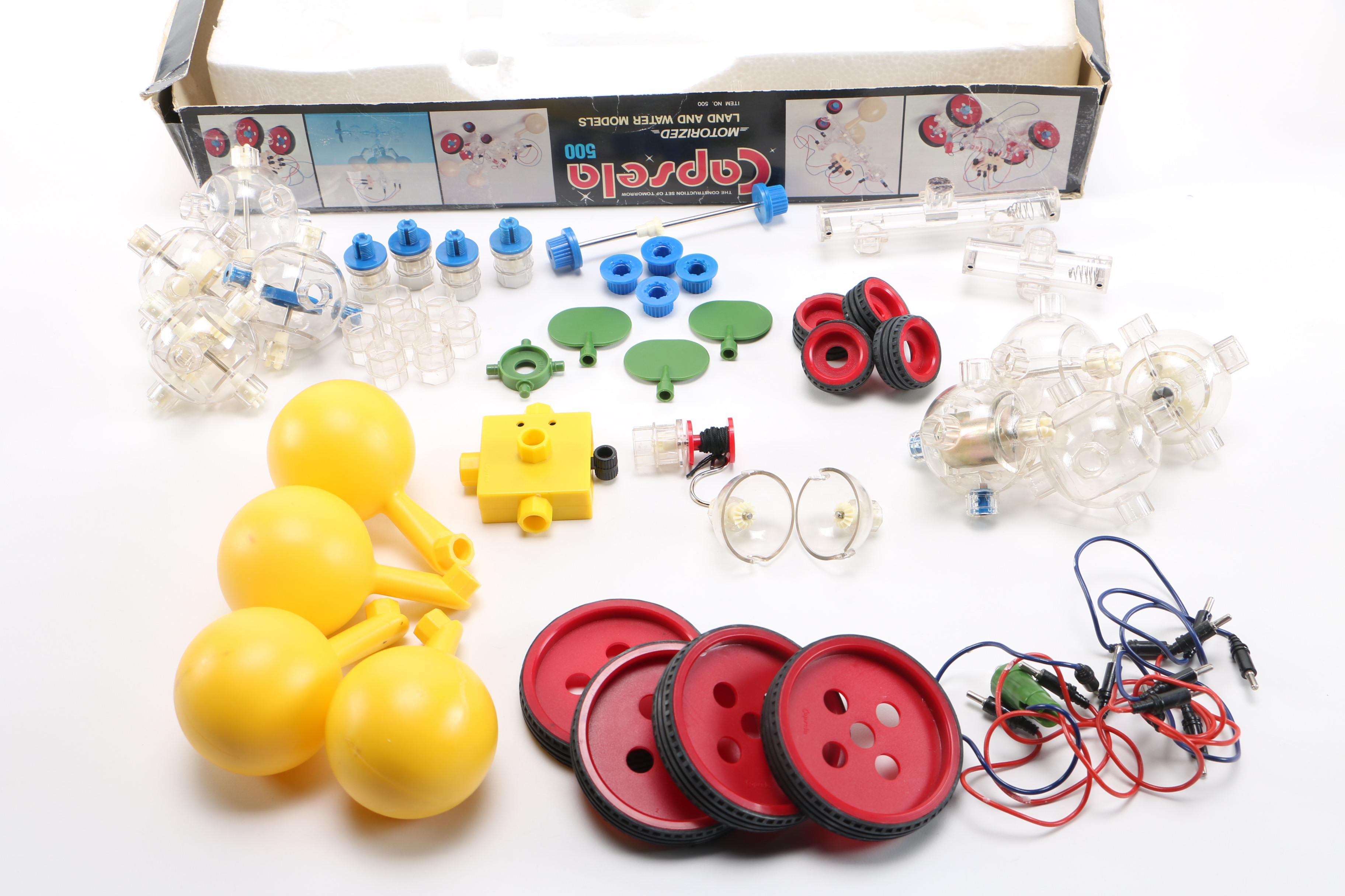 Capsela 500 Motorized Construction Set