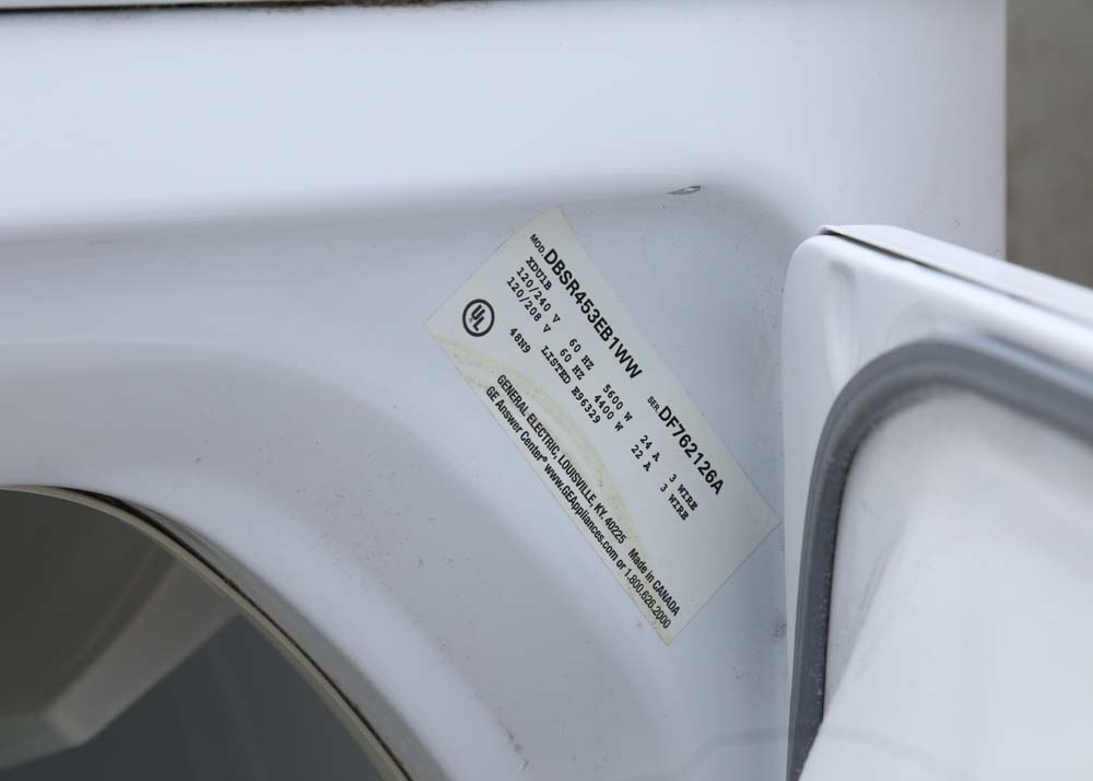 GE Super Capacity Clothes Dryer
