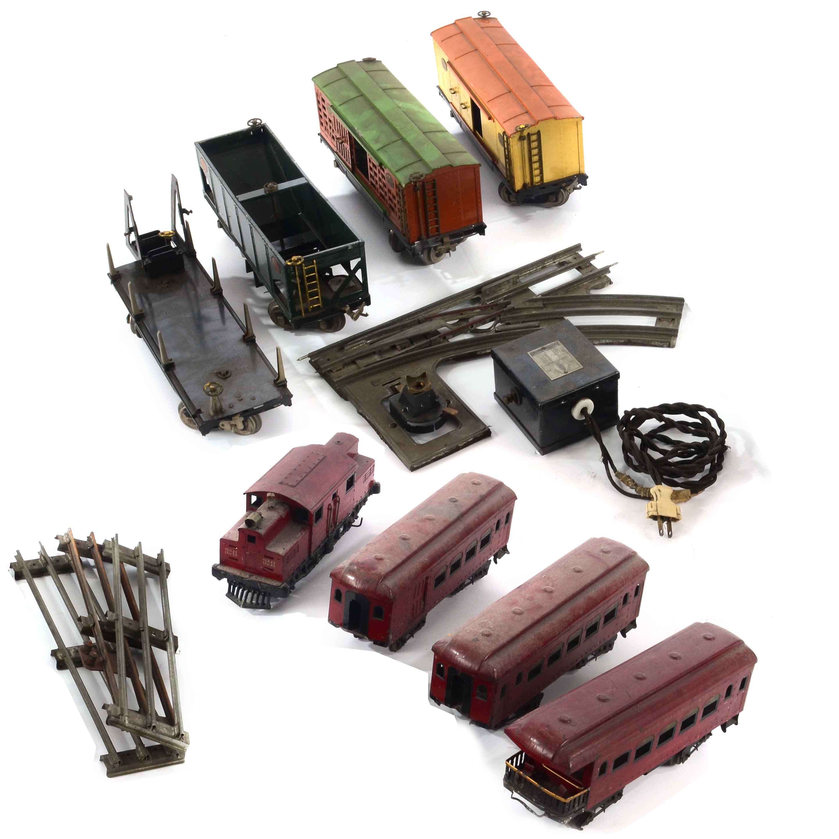 VIntage PreWar Ives Standard Gauge Train Set