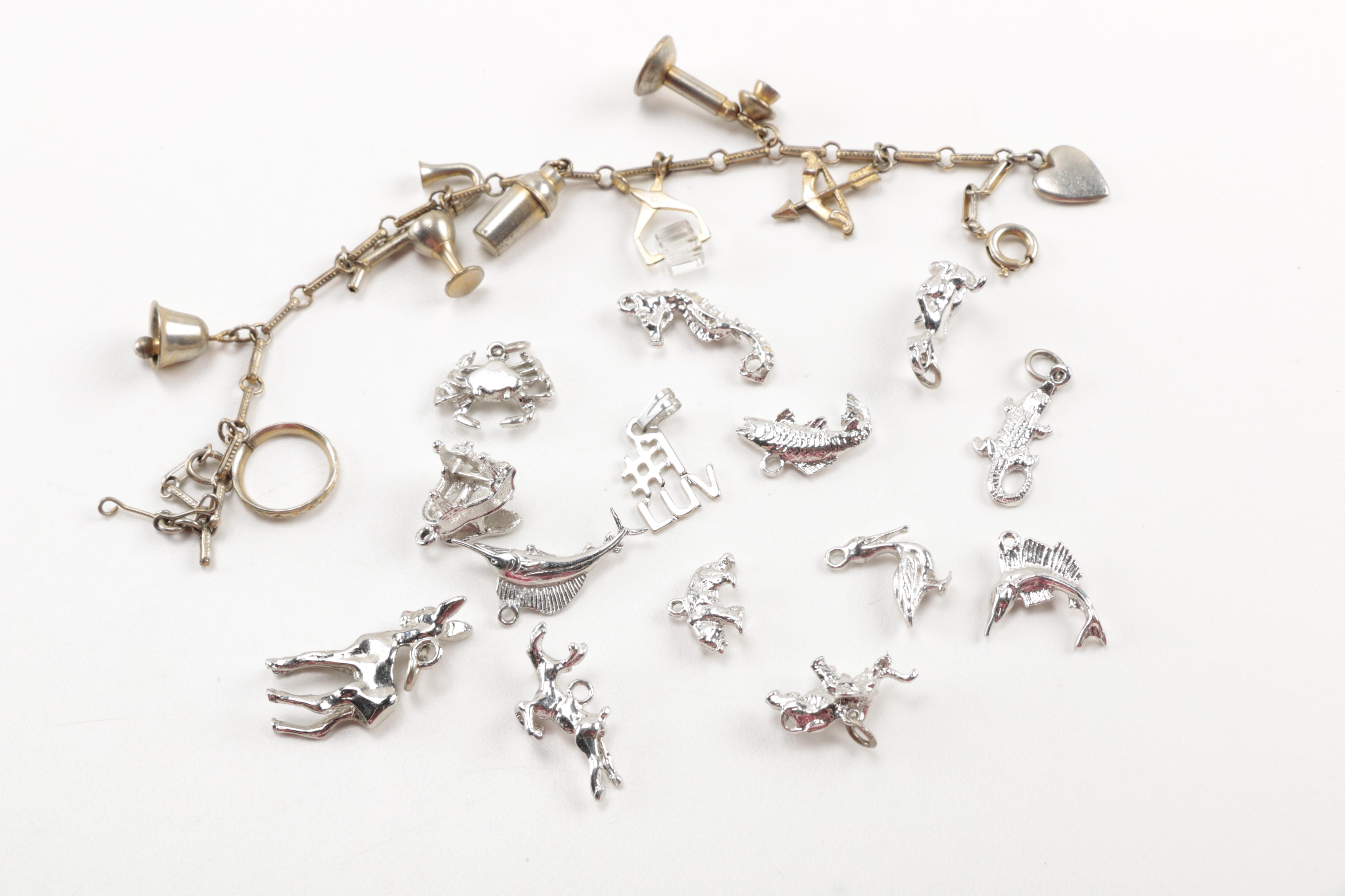 Assorted Costume Jewelry and Compacts