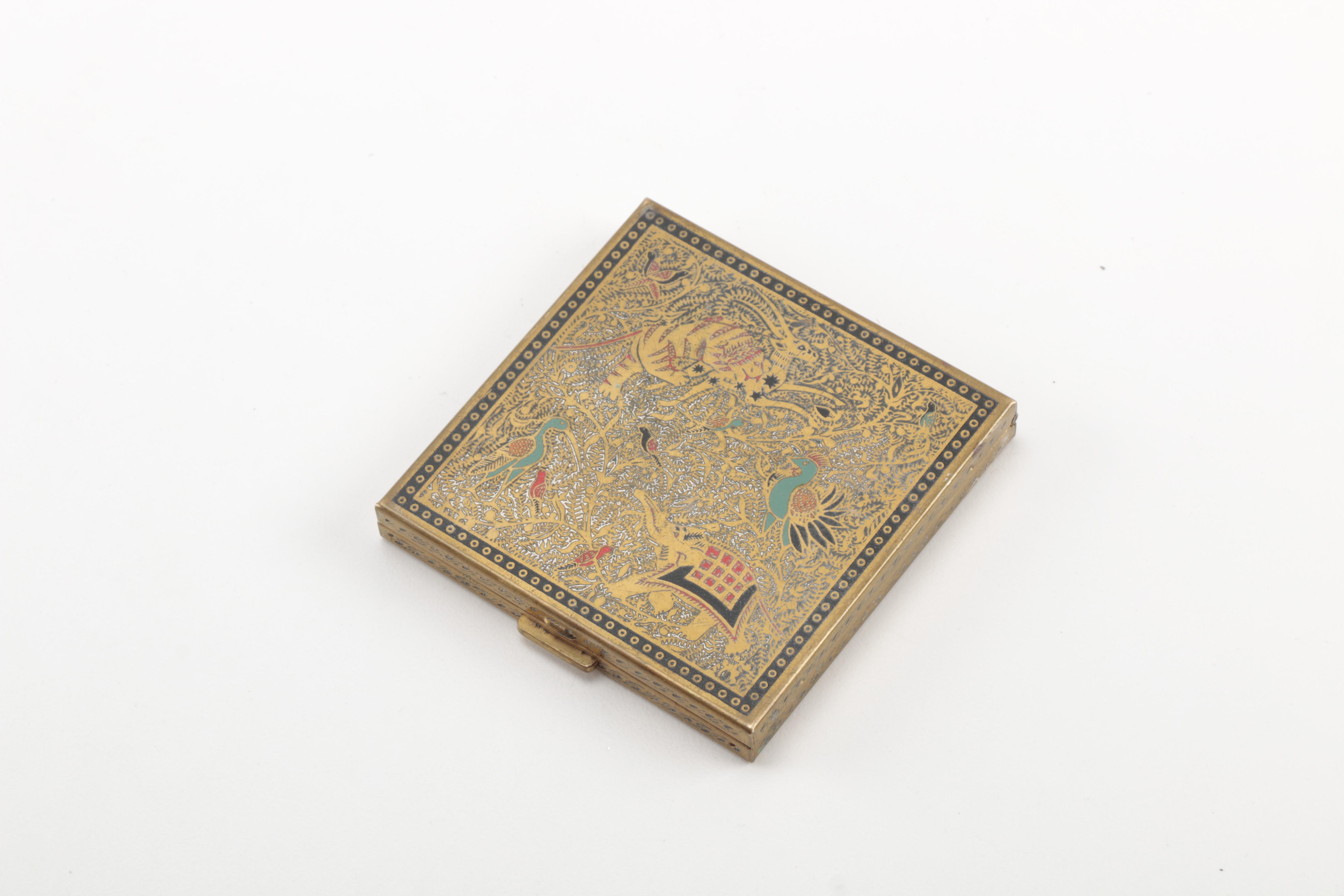 Assorted Costume Jewelry and Compacts