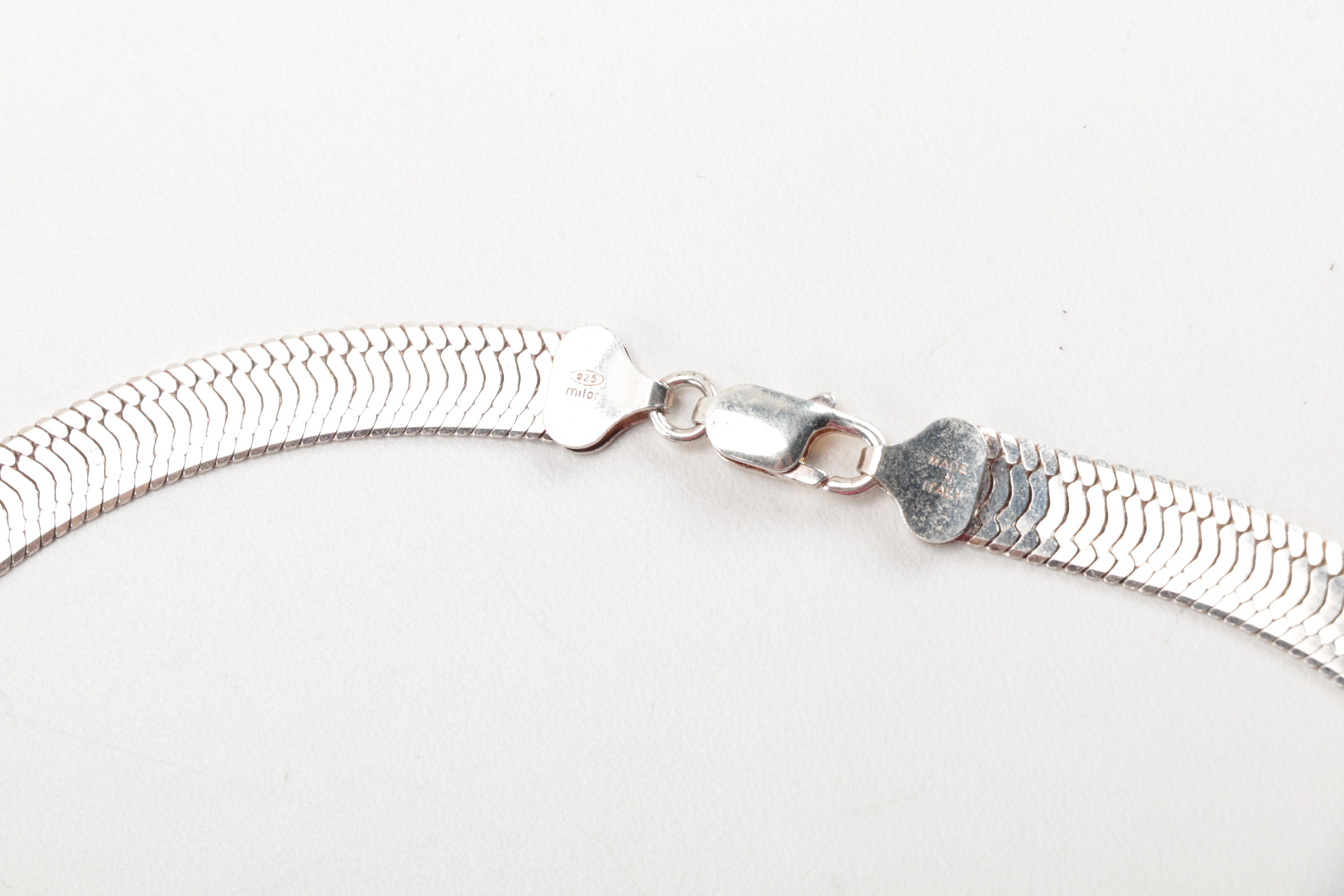 Assorted Sterling Silver Necklaces