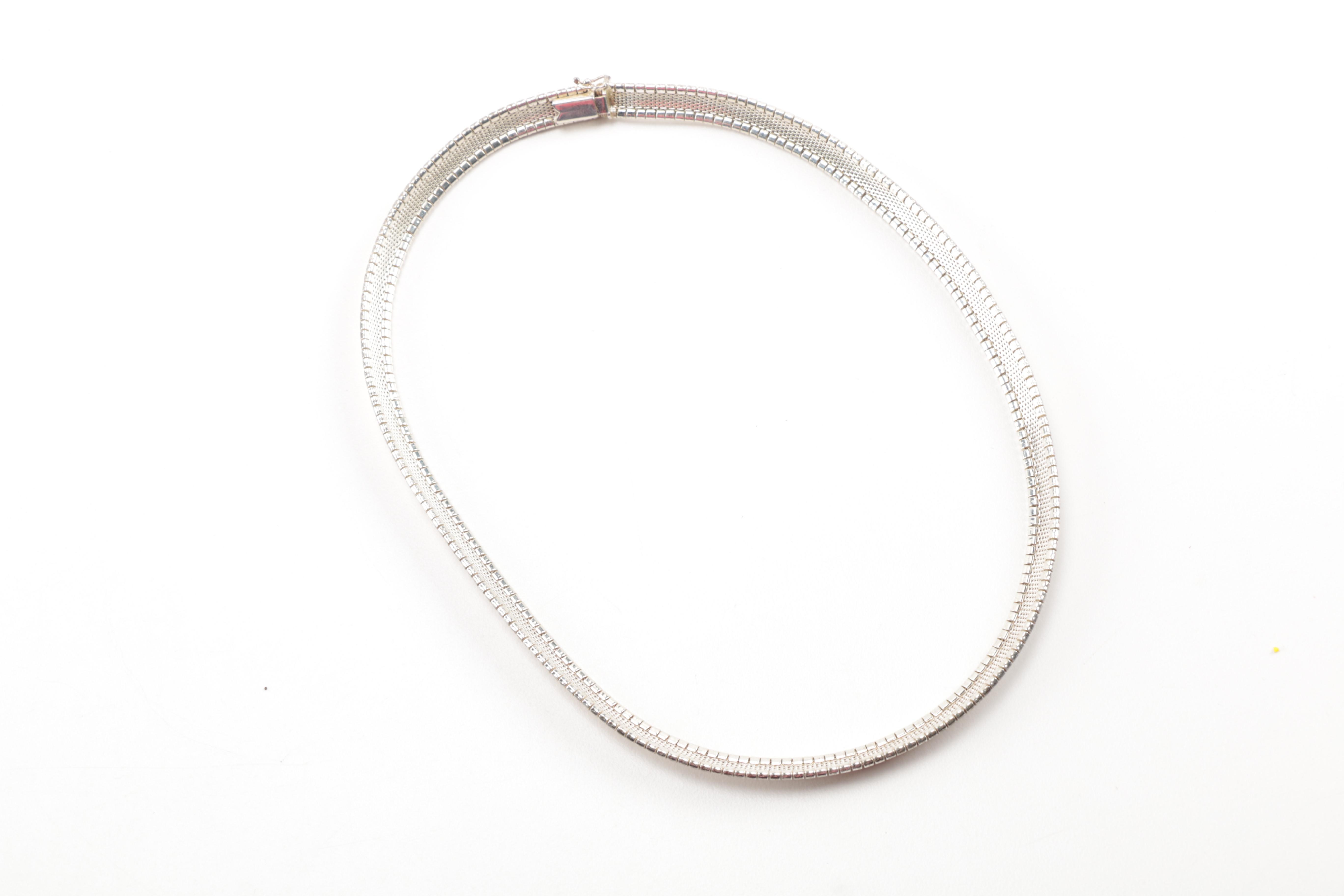 Assorted Sterling Silver Necklaces