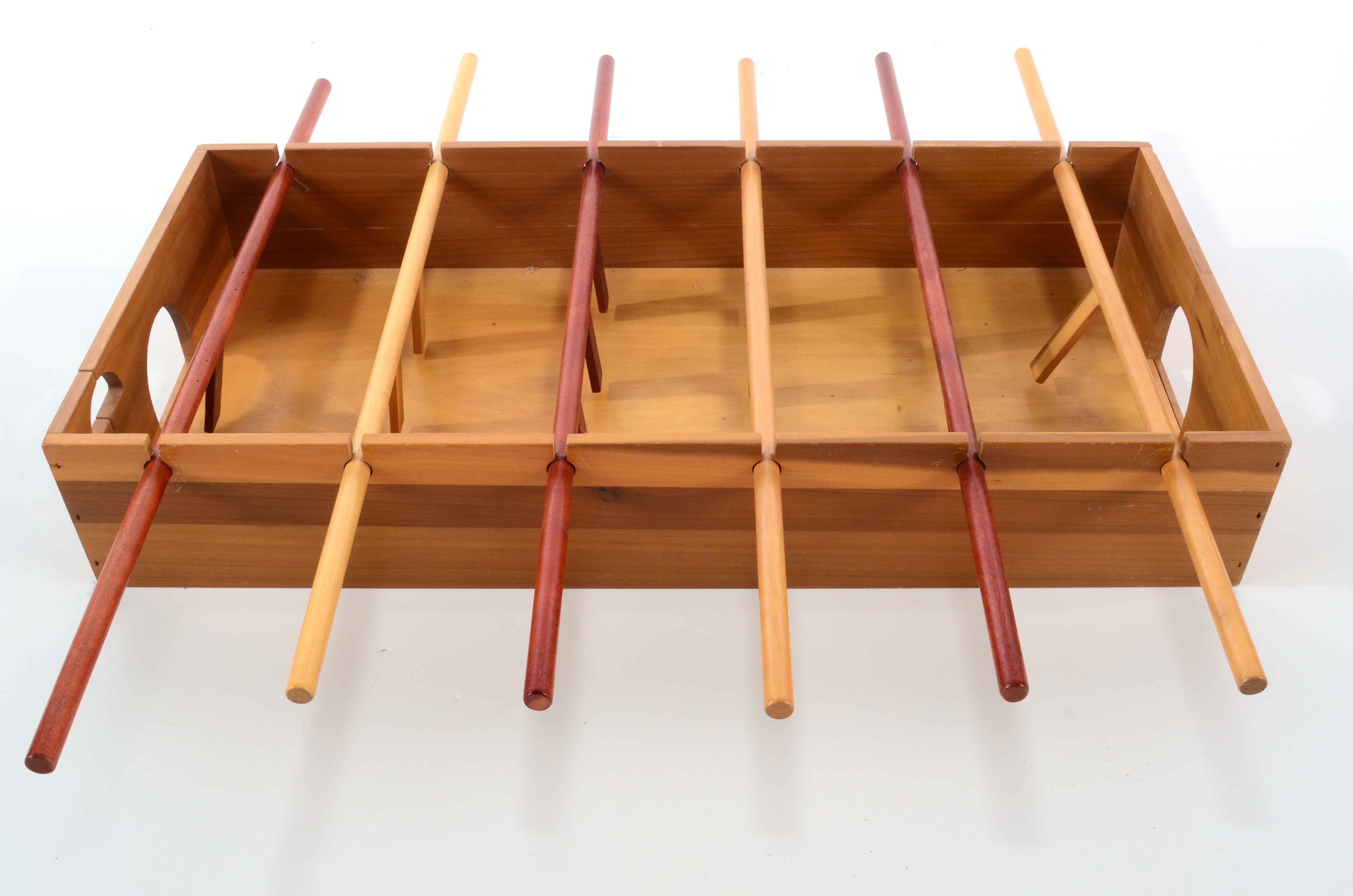 Skittle Game Board, Made at Berea College