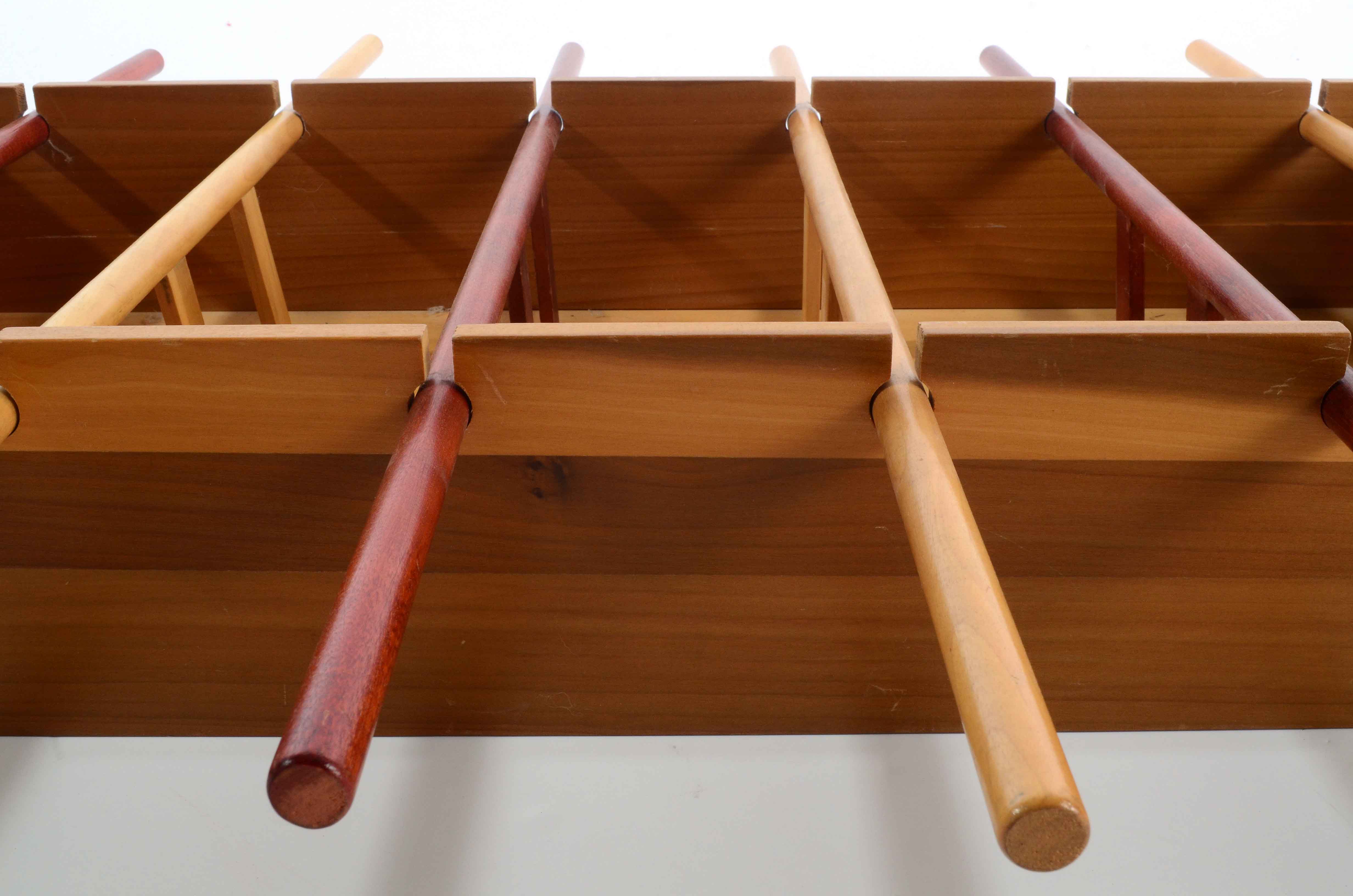 Skittle Game Board, Made at Berea College