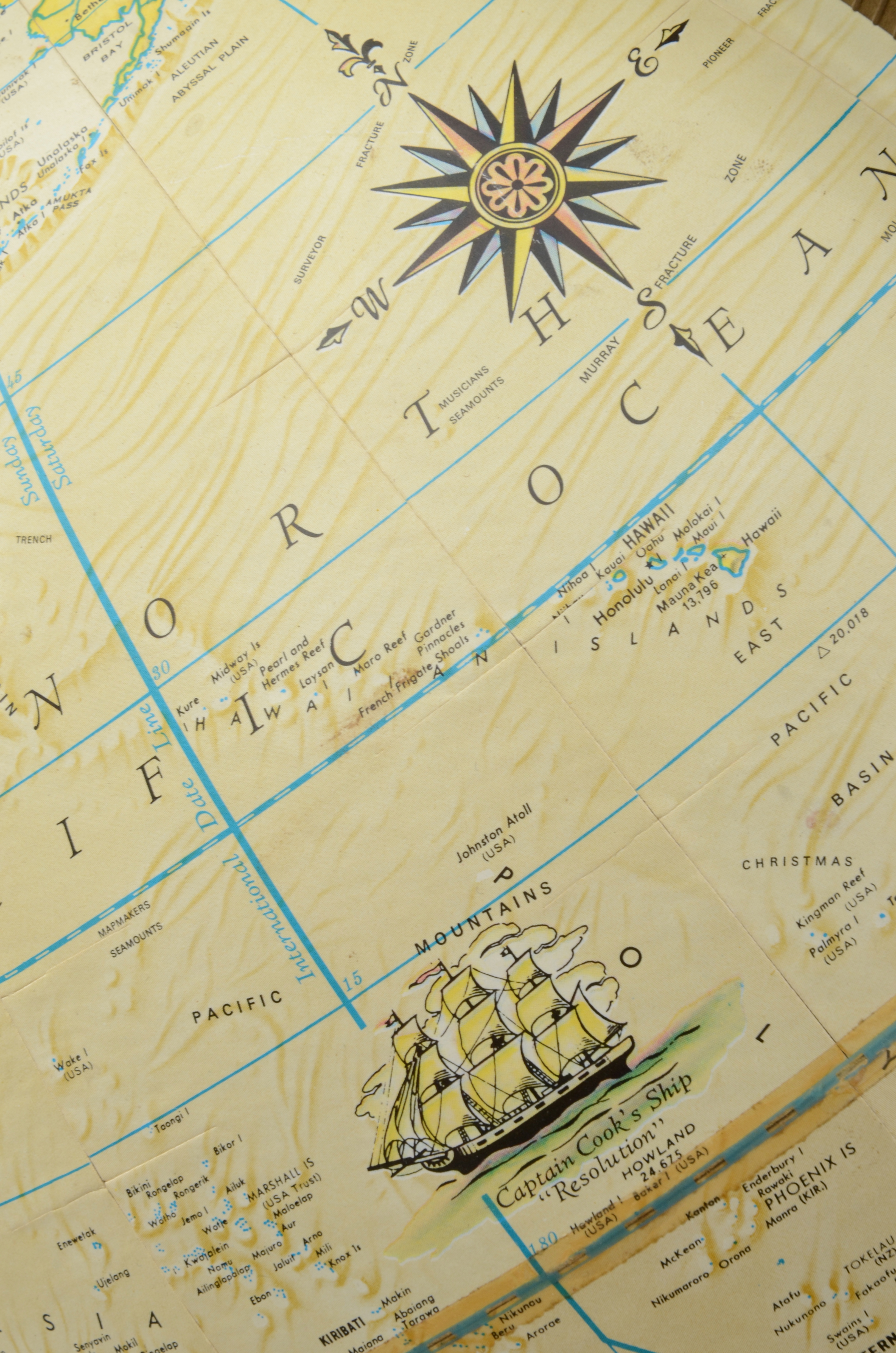 Vintage Rand McNally Globe with Stand